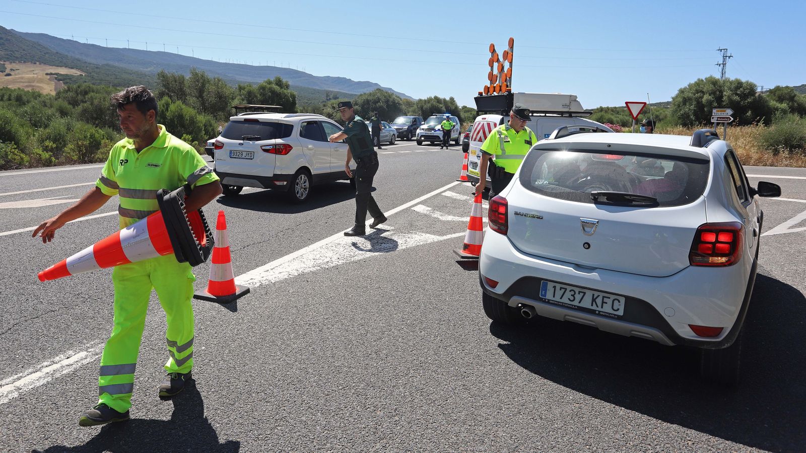 Restricciones de acceso a la playa de Bolonia