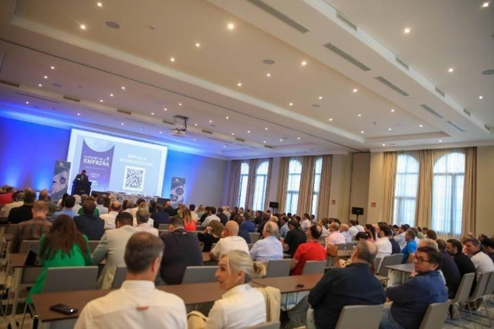 La última asamblea general de los empresarios chiclaneros, donde se reclamó diálogo entre administraciones.