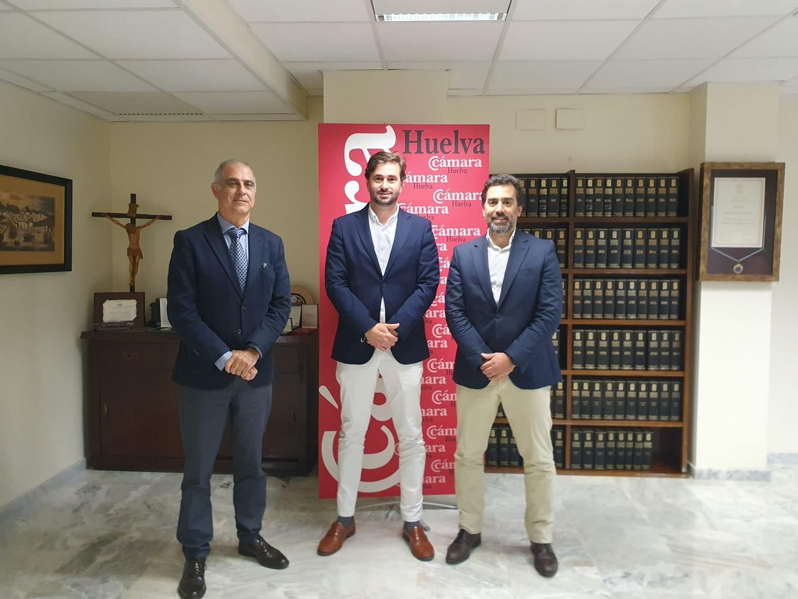 Arsenio Martínez, Daniel Toscano y Carlos Izaguirre.