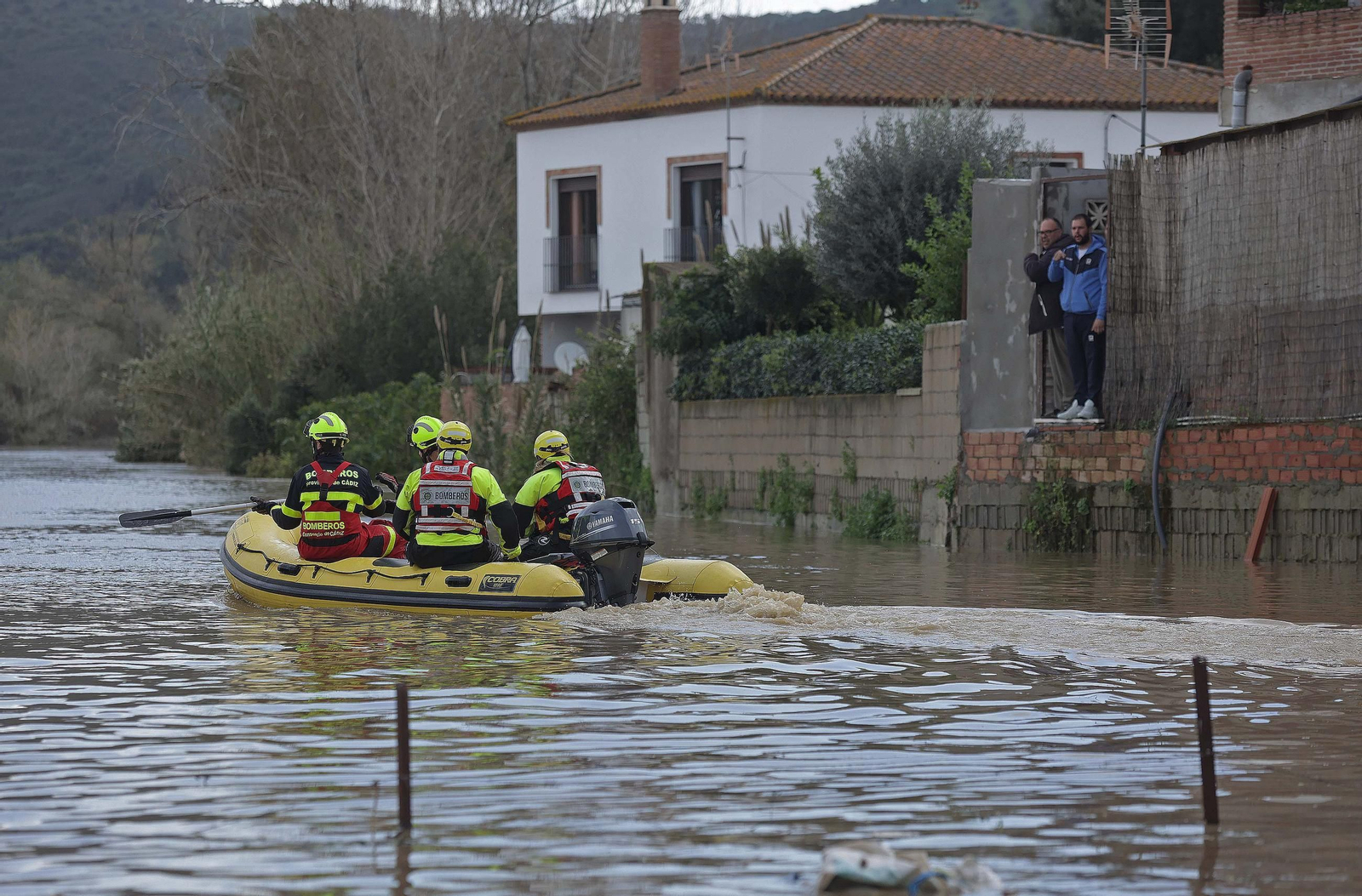 Fotos de las inundaciones en San Martín del Tesorillo
