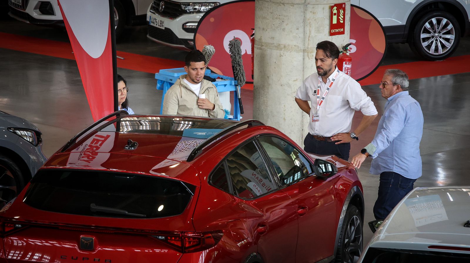 Imágenes de la Feria del Vehículo de Ocasión Multimarca en Jerez