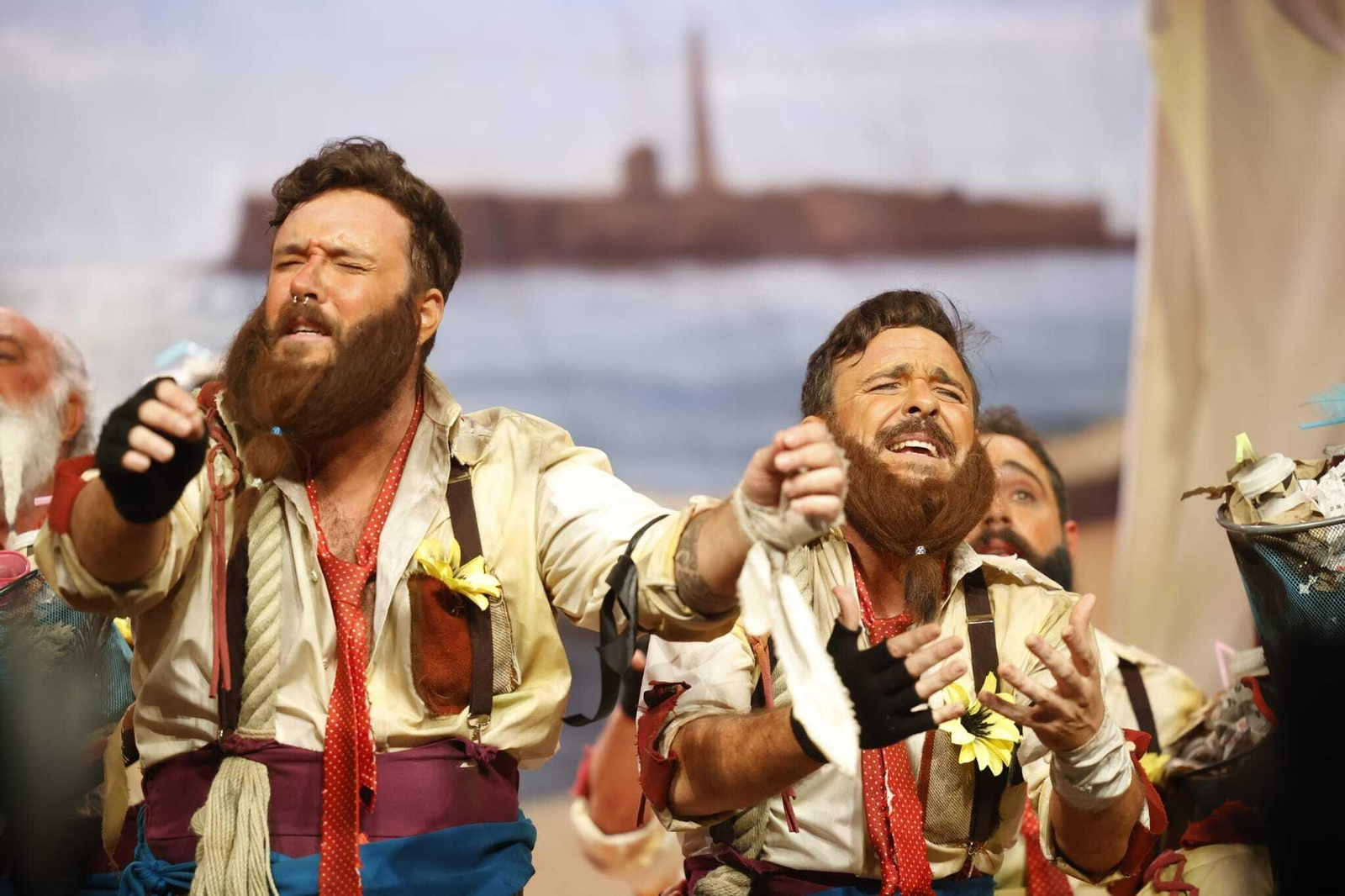 Coro 'Los Martínez'.