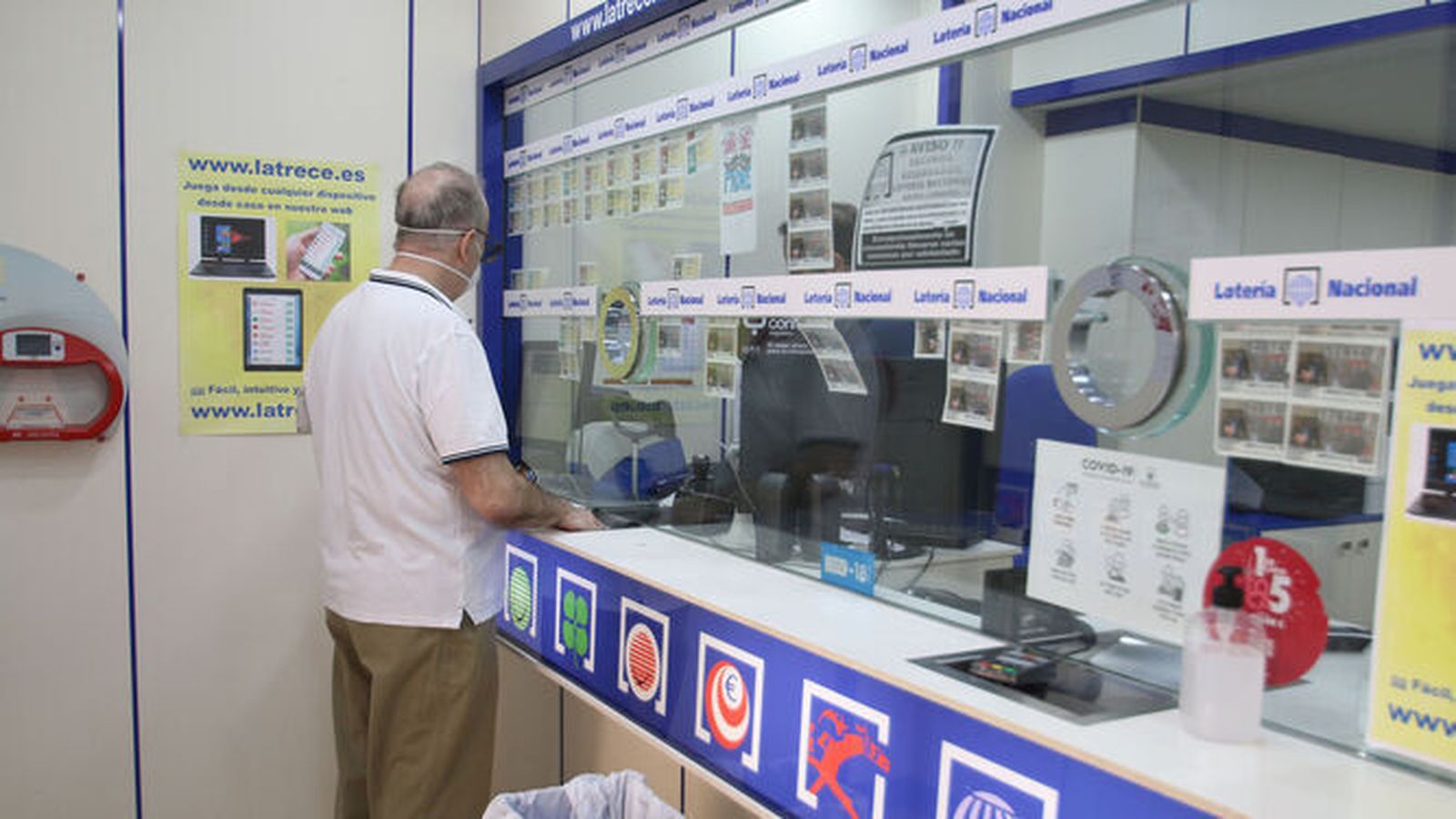 Imagen de archivo de una administración de Loterías y Apuestas del Estado.