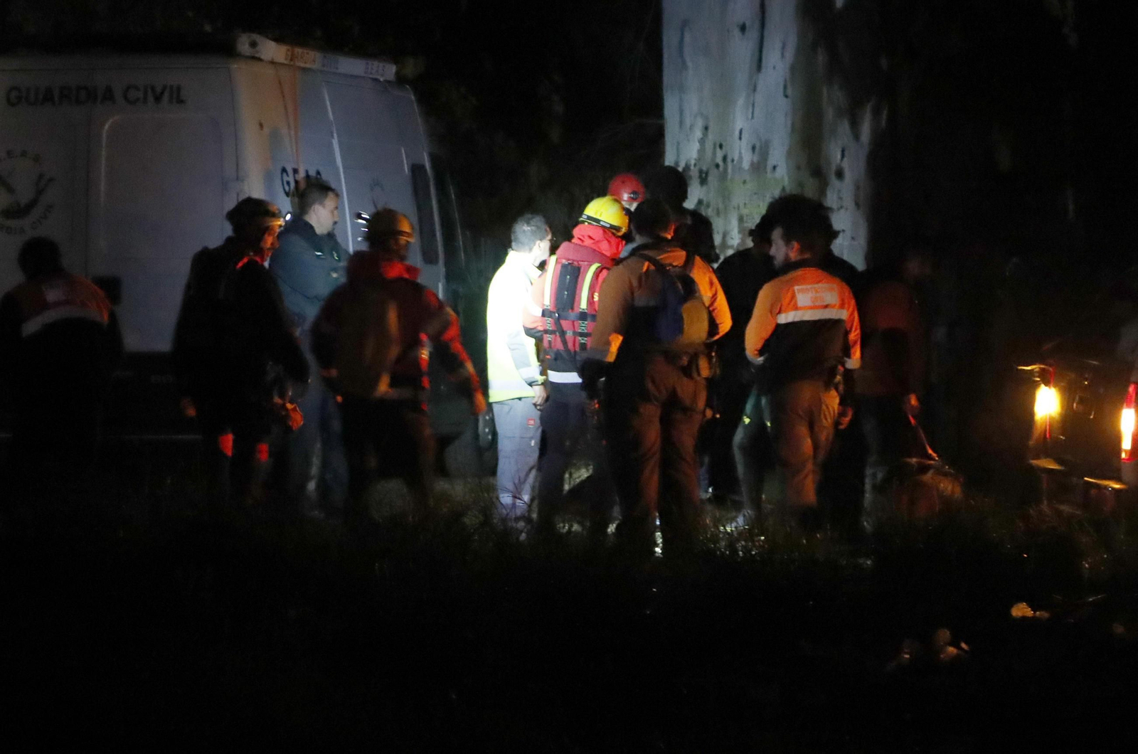 El operativo de búsqueda del guardia civil en Guillena