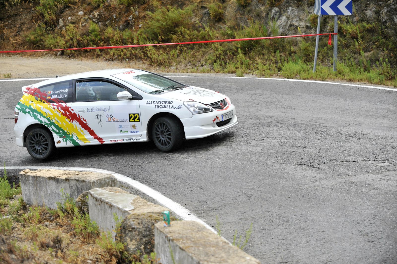 Las imágenes de la segunda jornada del Rally Sierra de Cádiz