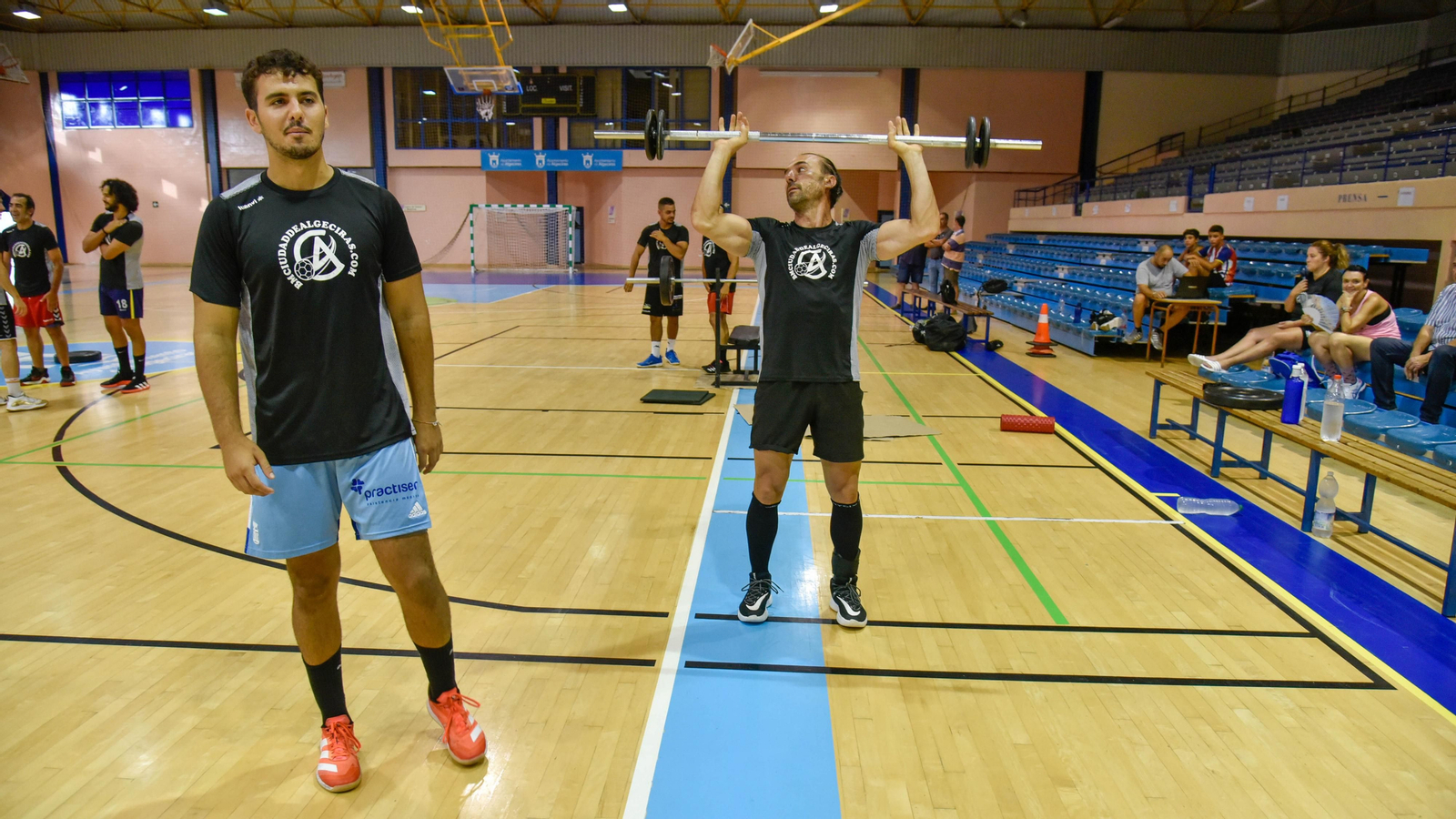 Las fotos del primer entrenamiento del BM Ciudad de Algeciras 2022-23