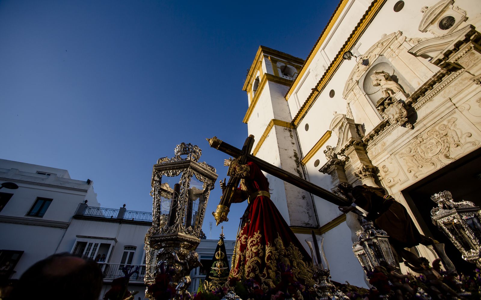 Las imágenes de la cofradía del Nazareno en la Semana Santa de  Chiclana 2022
