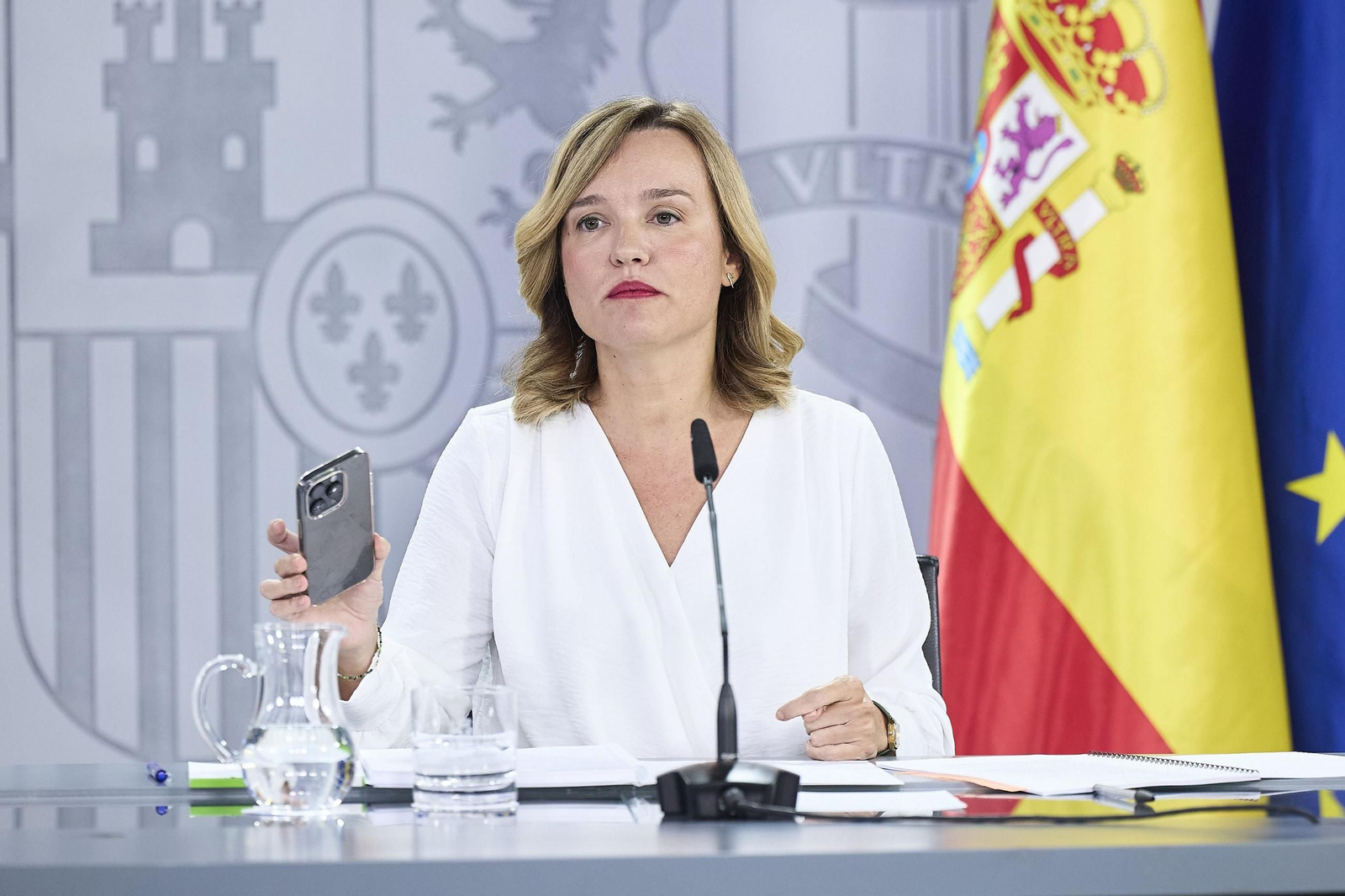 La ministra de Eduación, Pilar Alegría.