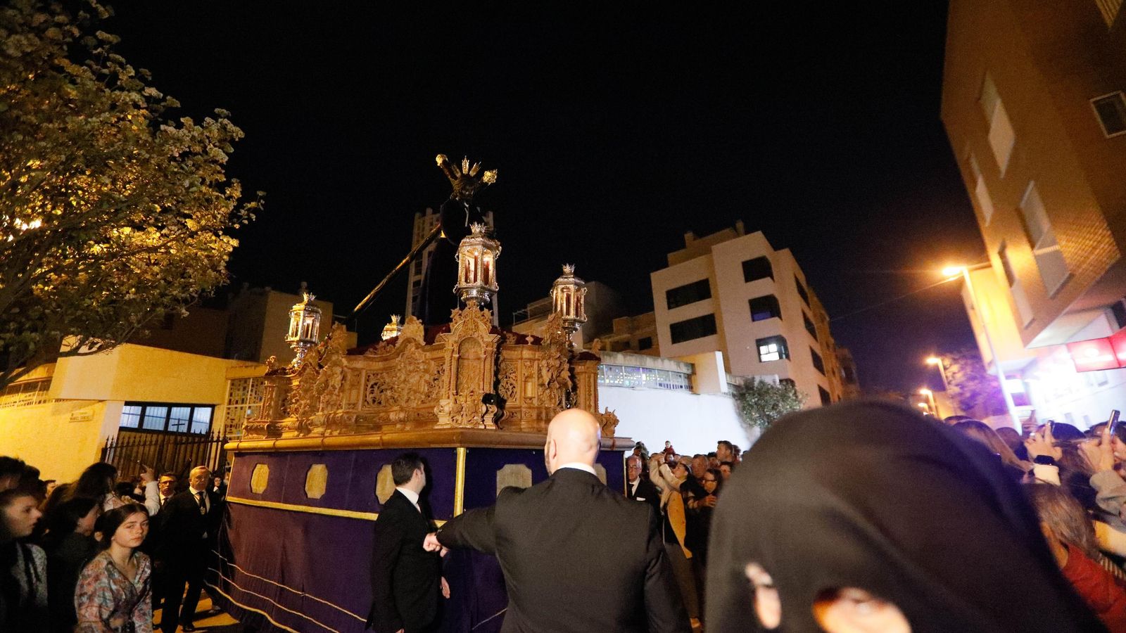 Procesión del Gran Poder de Almería, en imágenes