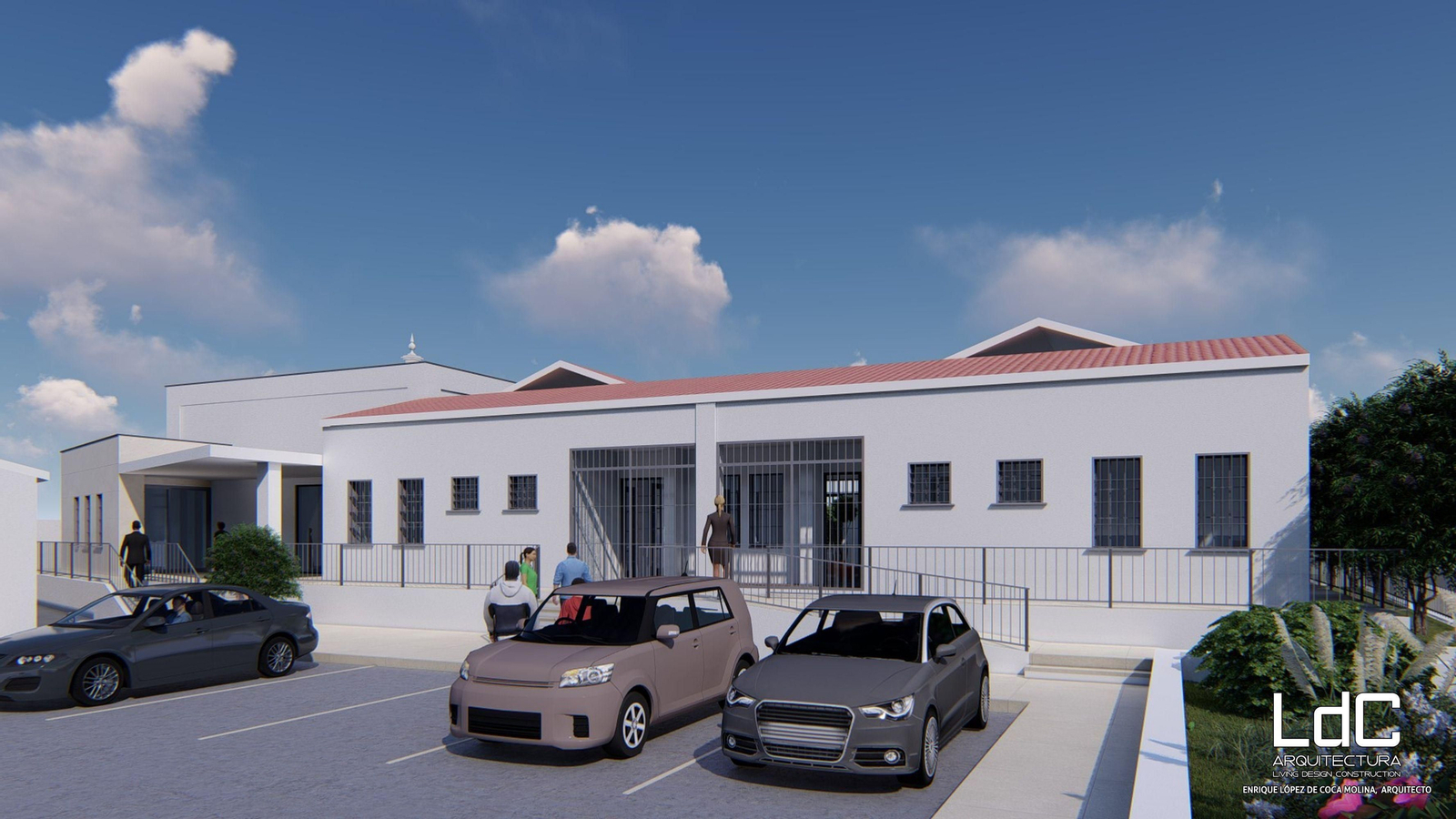 Maqueta futuro Centro de Día de Mayores de Benajarafe