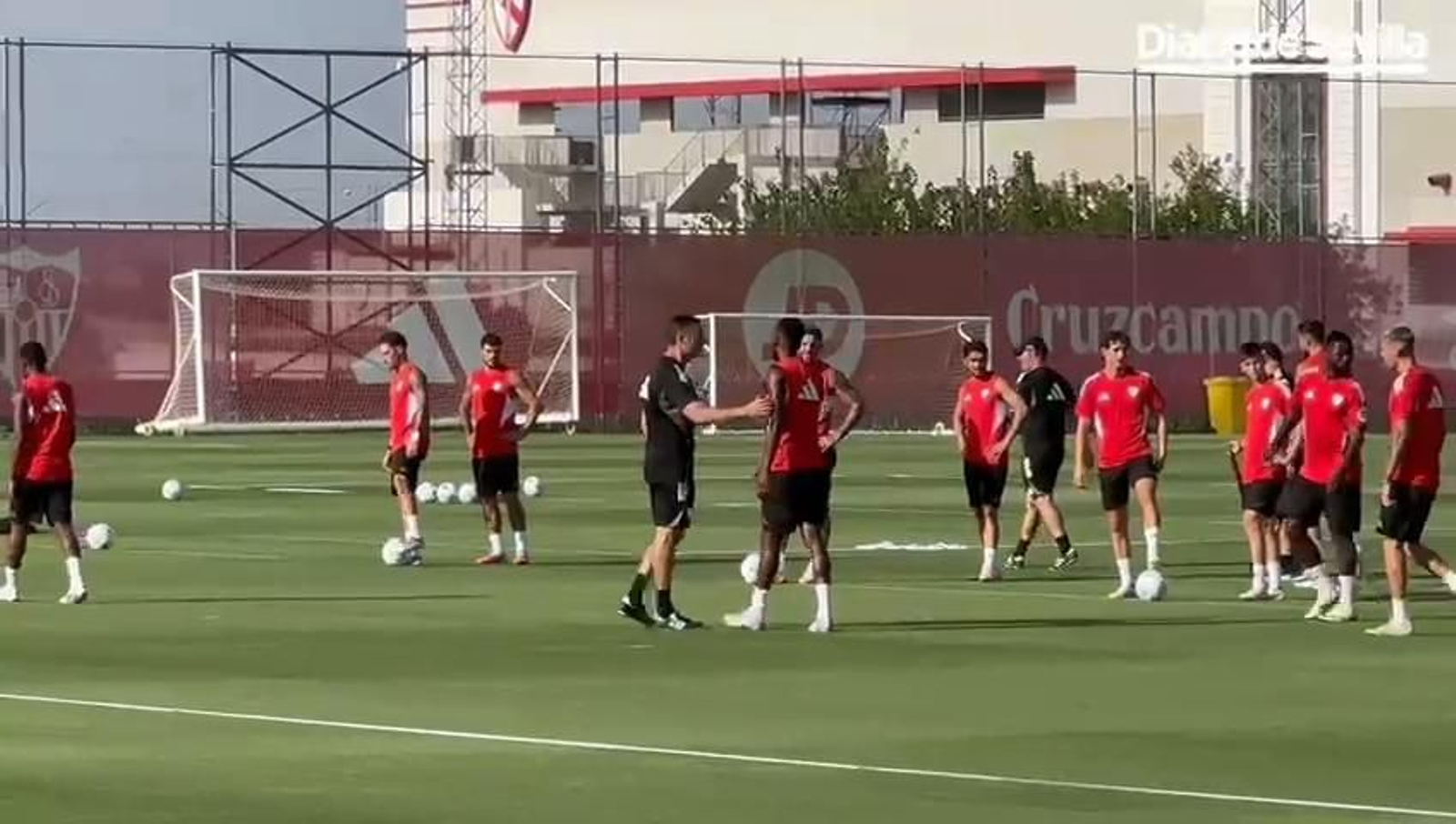Entrenamiento Sevilla FC 6 de agosto de 2025
