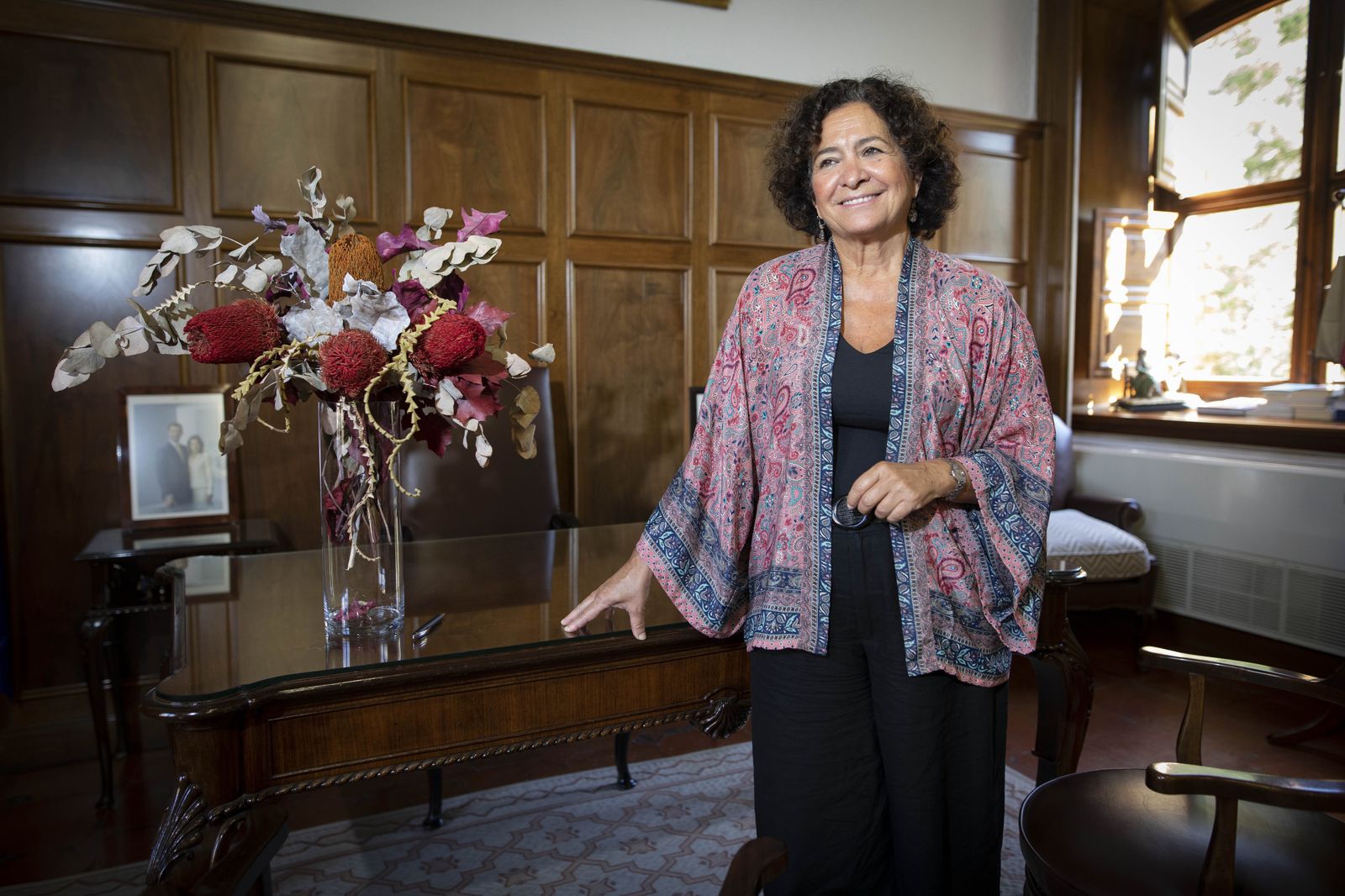 Pilar Aranda, en su despacho en el Hospital Real.