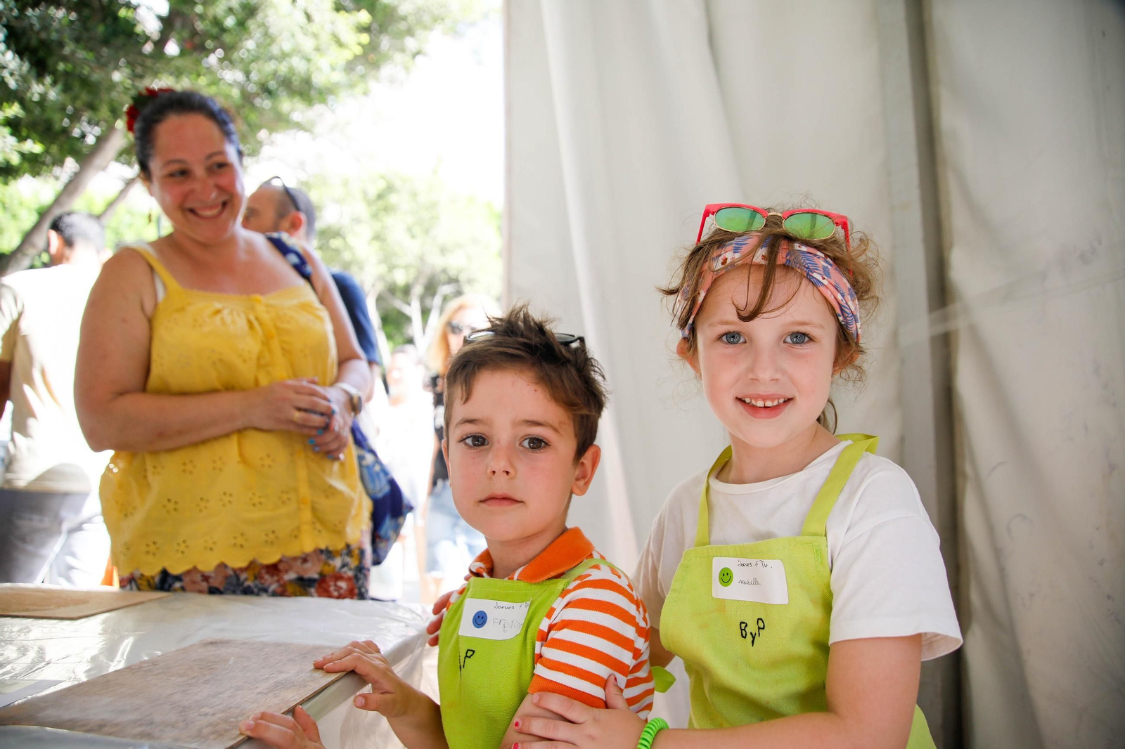 Los talleres infantiles de cerámica de 'Alfaralmería', en imágenes