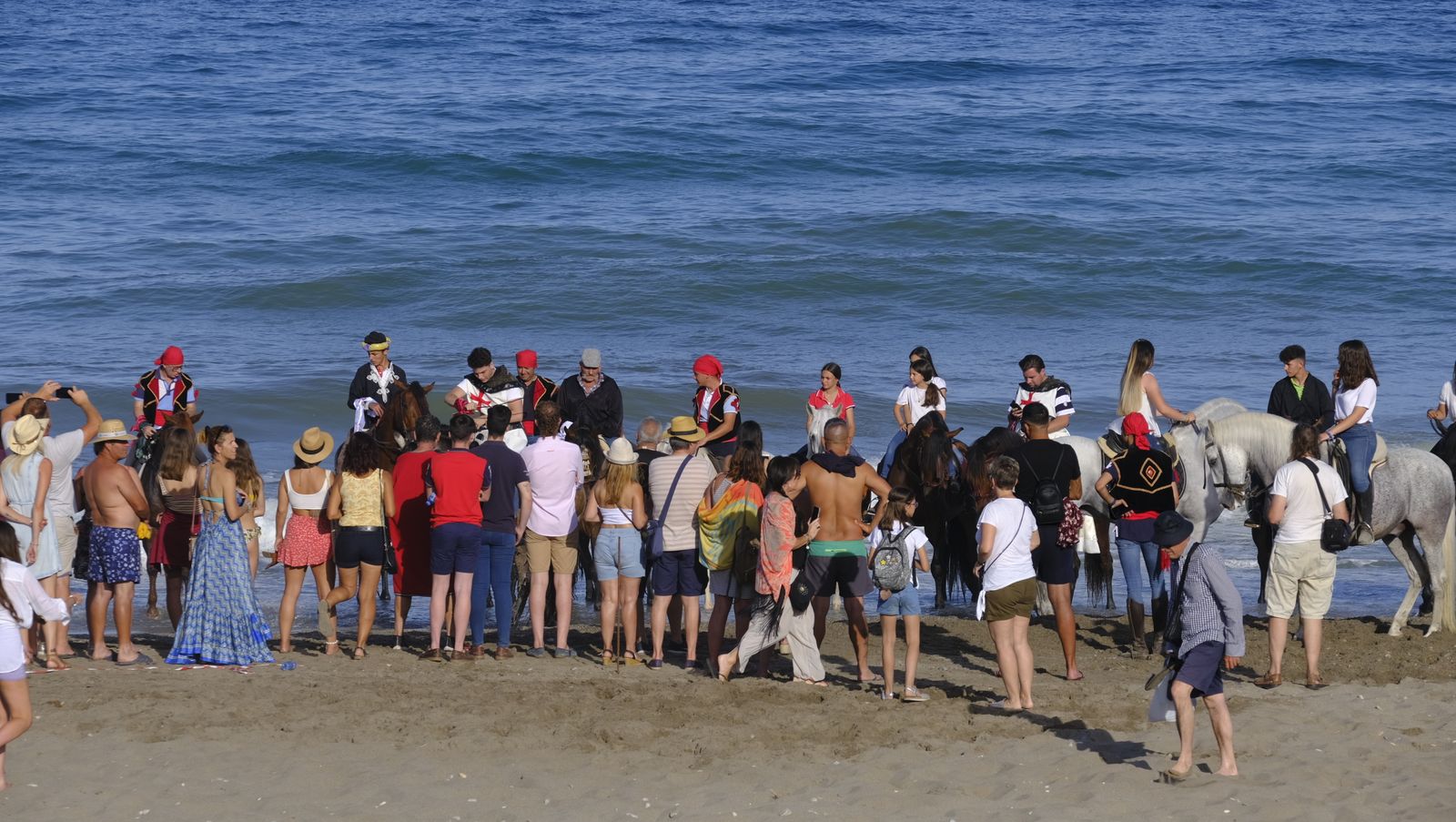 Imágenes del Torneo Medieval en la Playa del Lance. Moros y Cristianos de Mojácar