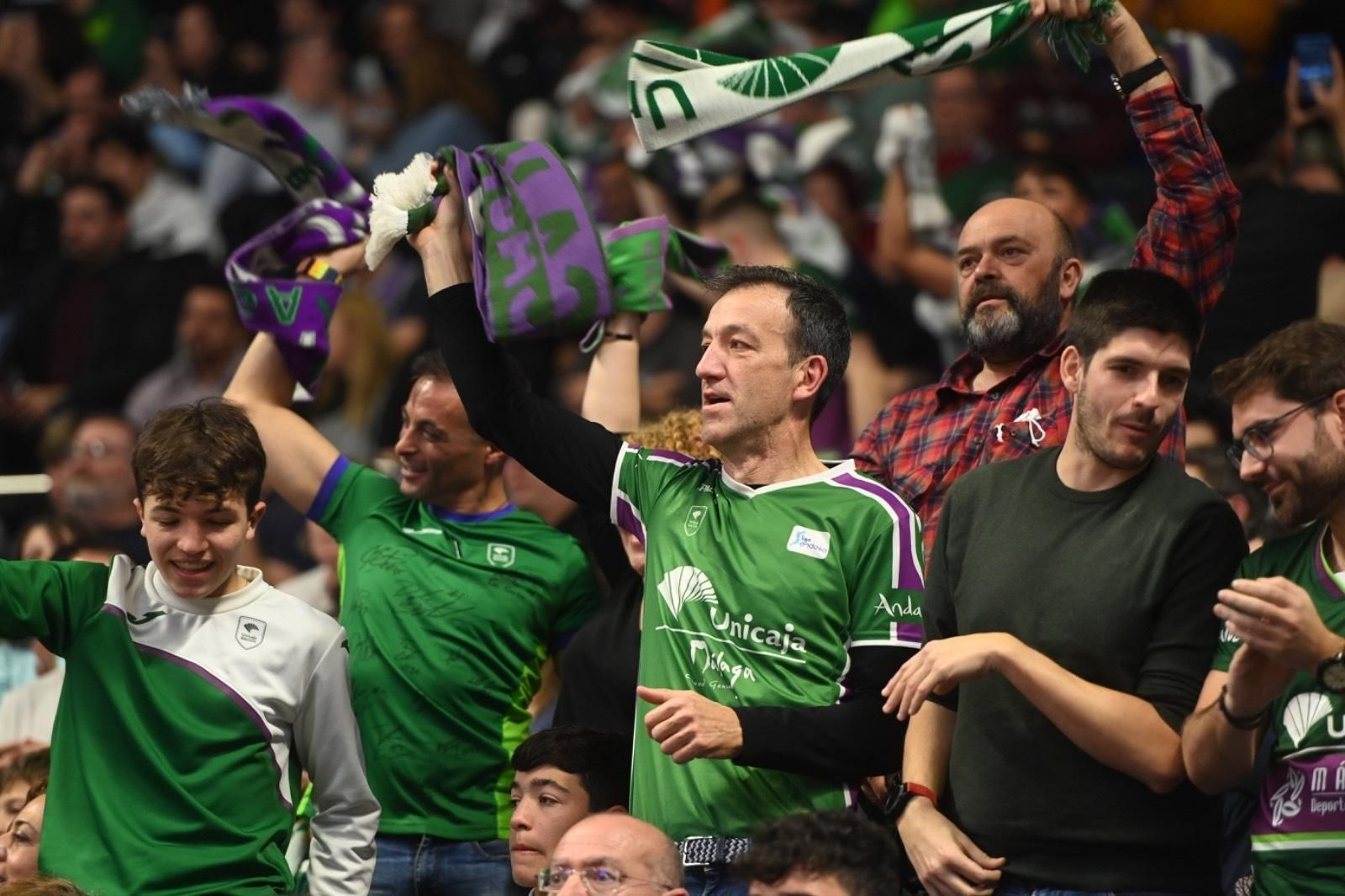 El Unicaja - Cazoo Baskonia, en imágenes