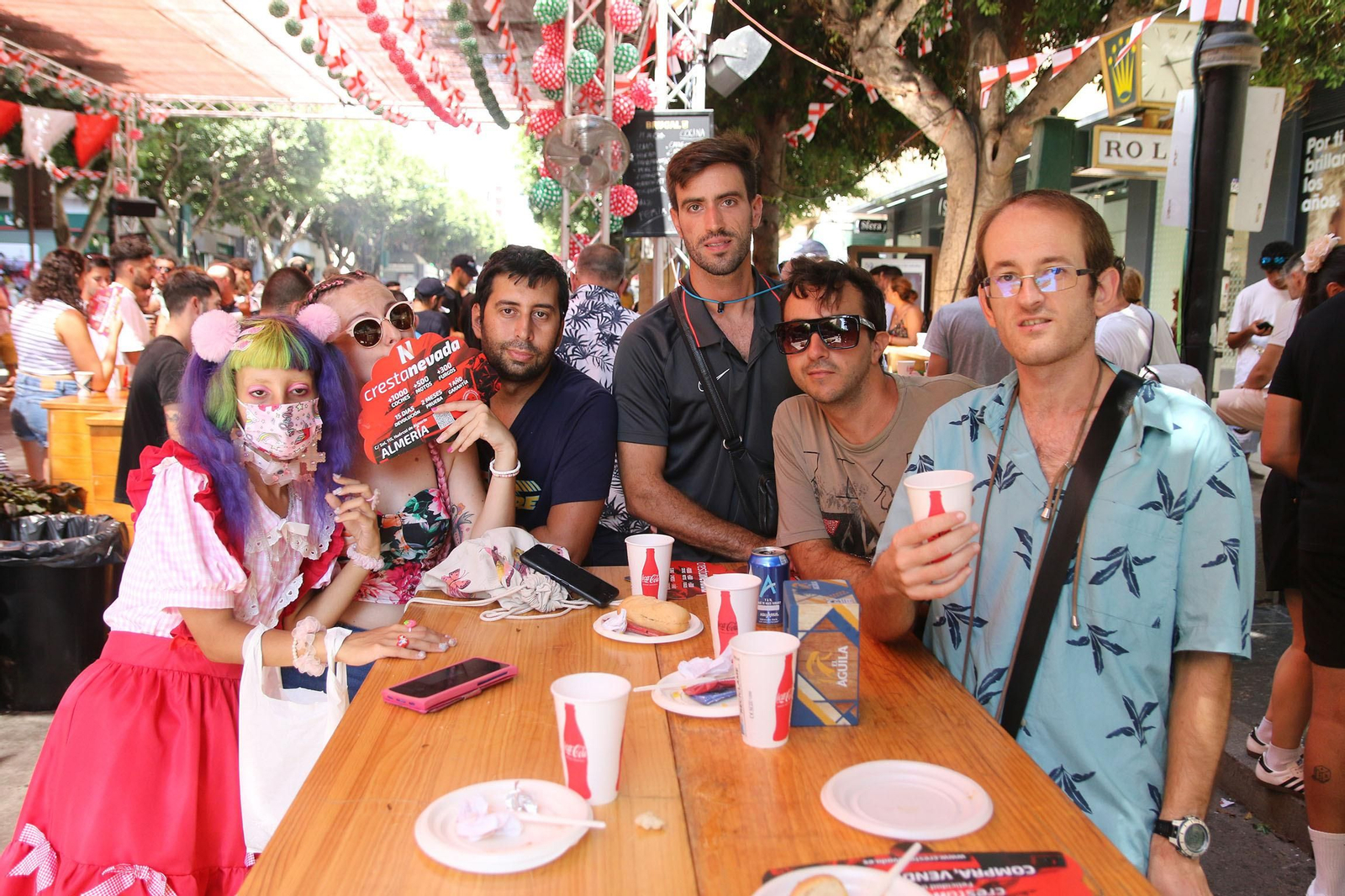 Las imágenes del miércoles en la feria del mediodía de Almería