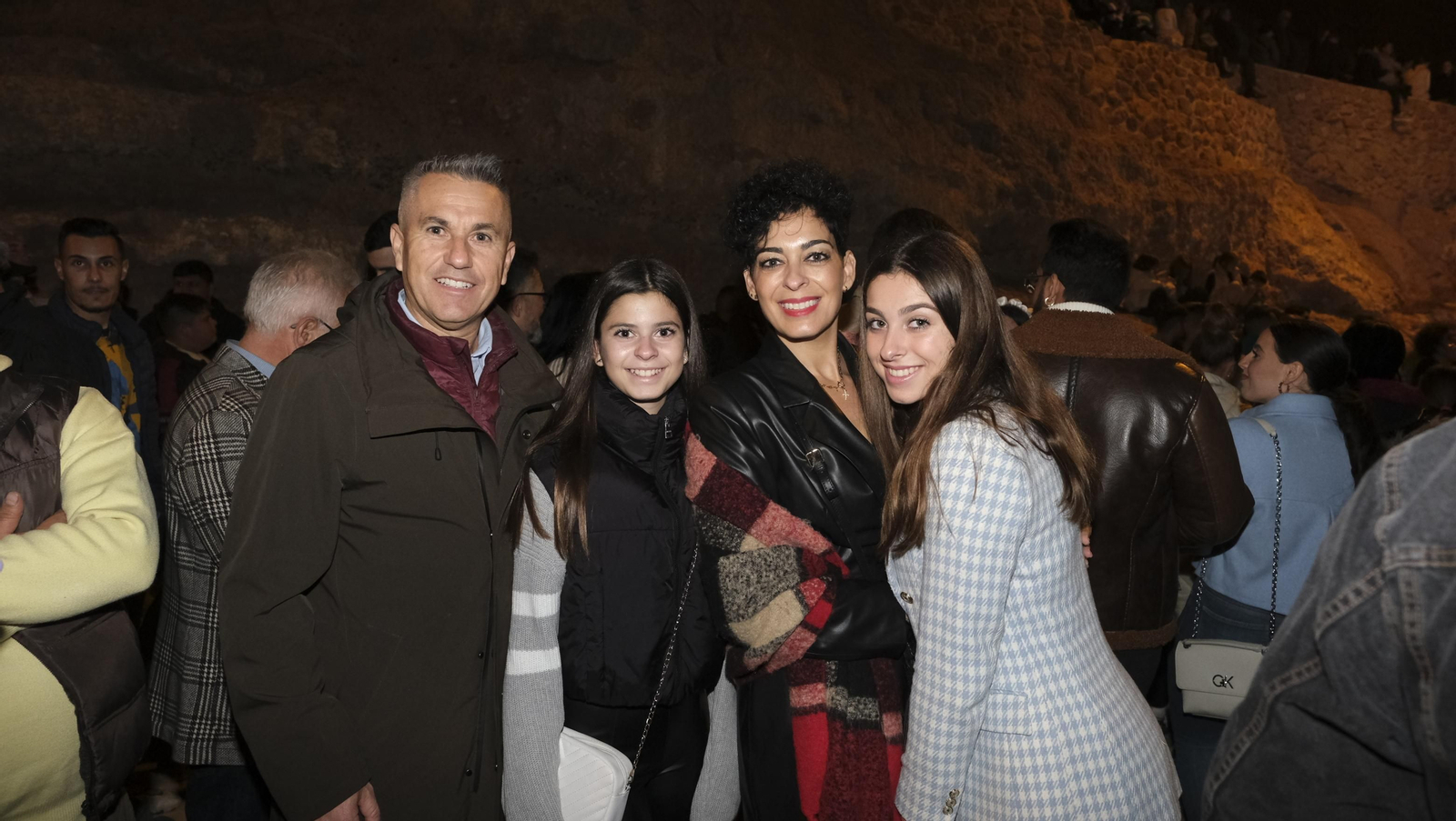 La Noche de las Candelas en el Mesón Gitano de Almería, en imágenes