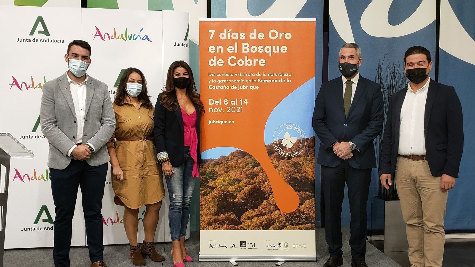 Presentación de la semana de la castaña de Jubrique.