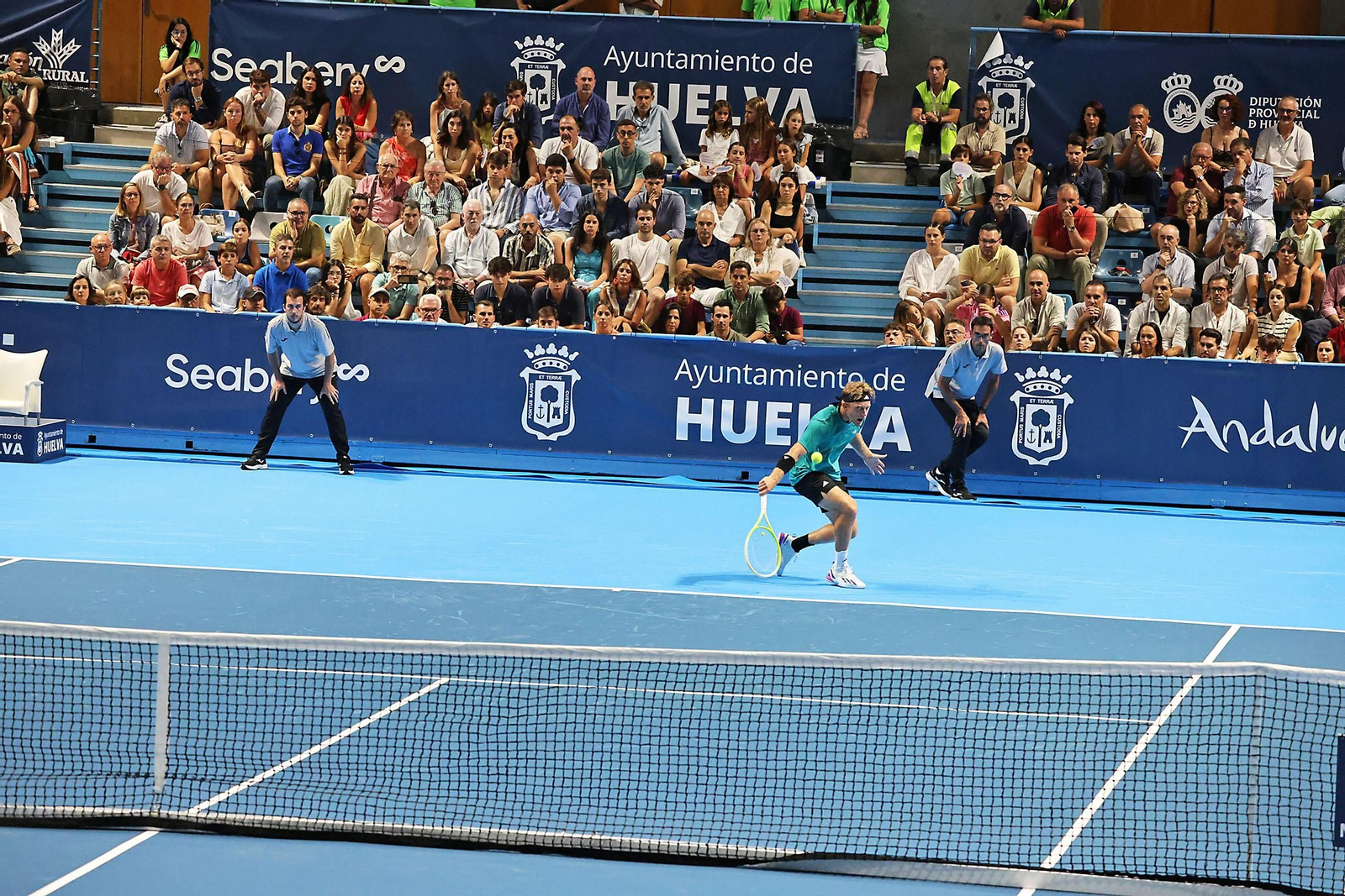 Imágenes de la final masculina de la Copa del Rey de tenis entre Daniil Medvedev y Alejandro Davidovich