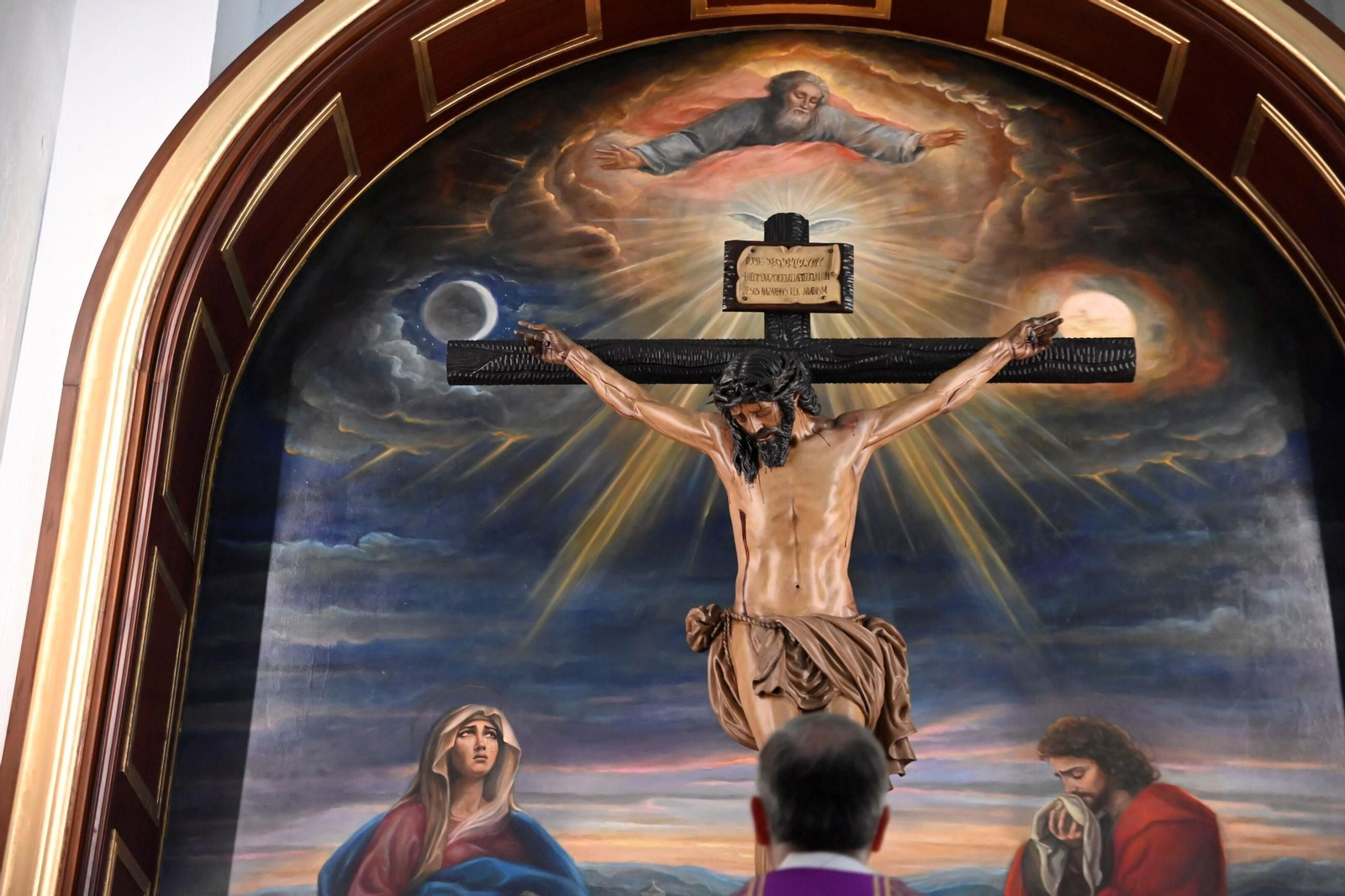Las mejores fotos del mural de la capilla del Cristo de la Confianza de Córdoba