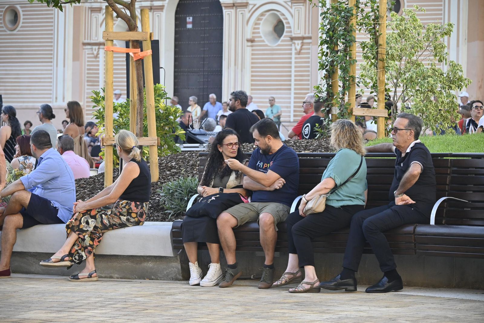 Inauguración de la Plaza de La Merced de Huelva en imágenes