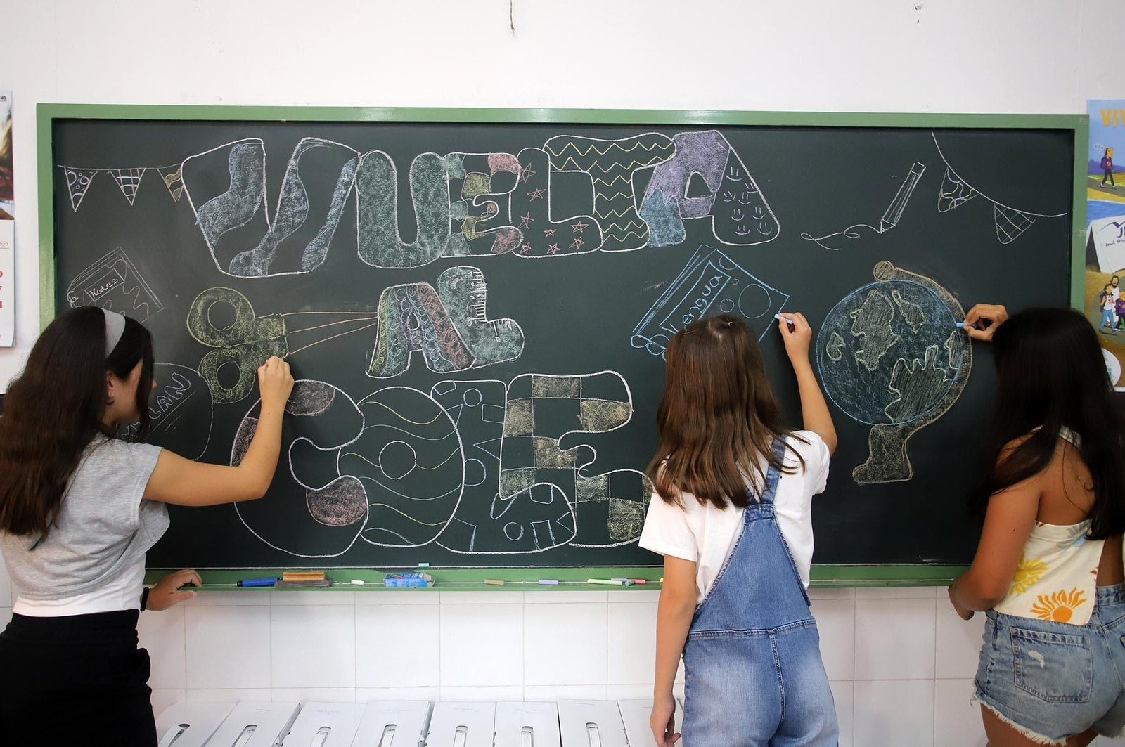 Imágenes de la vuelta al cole en el SAFA Funcadia