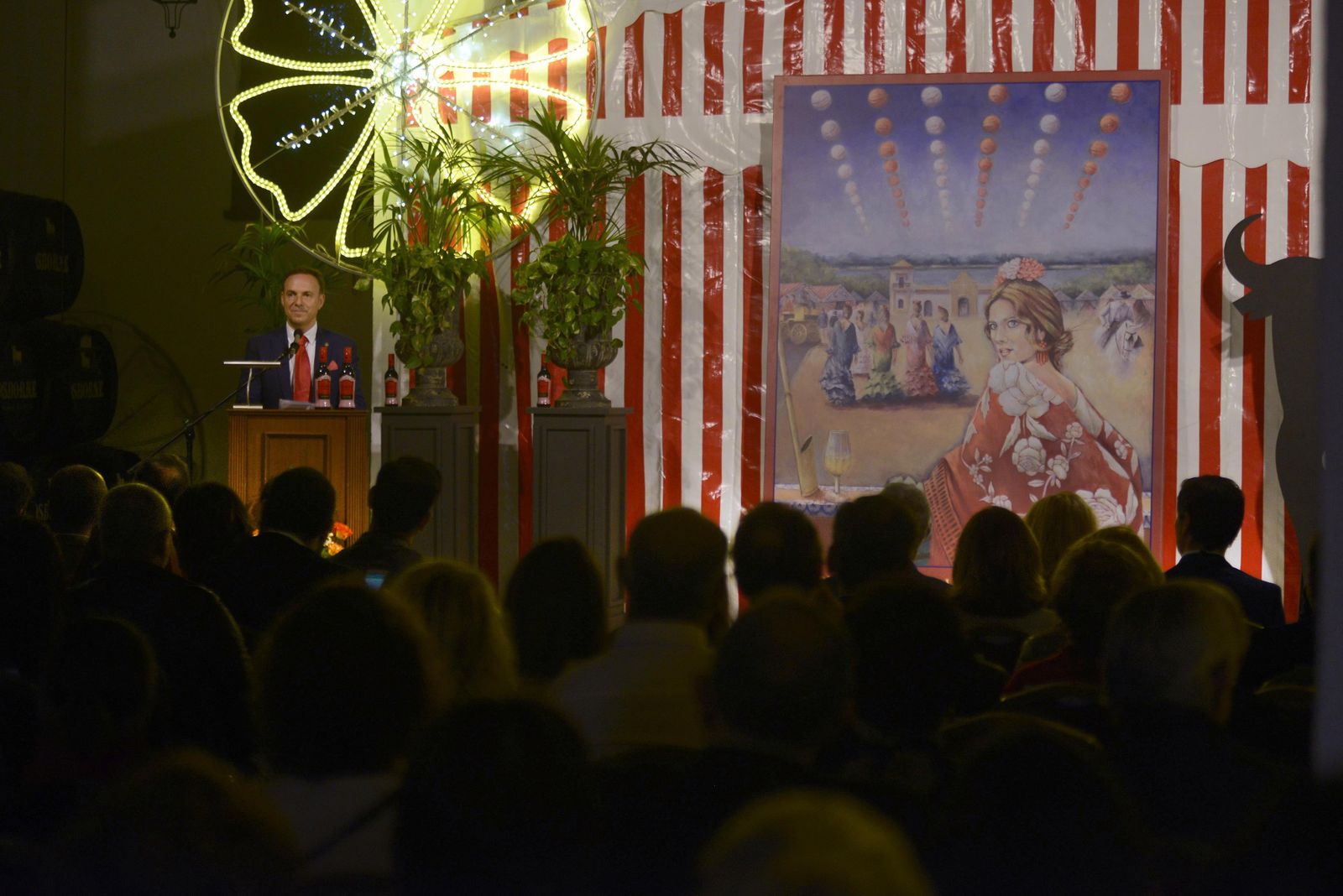Una imagen de la presentación del cartel de Feria del pasado año.
