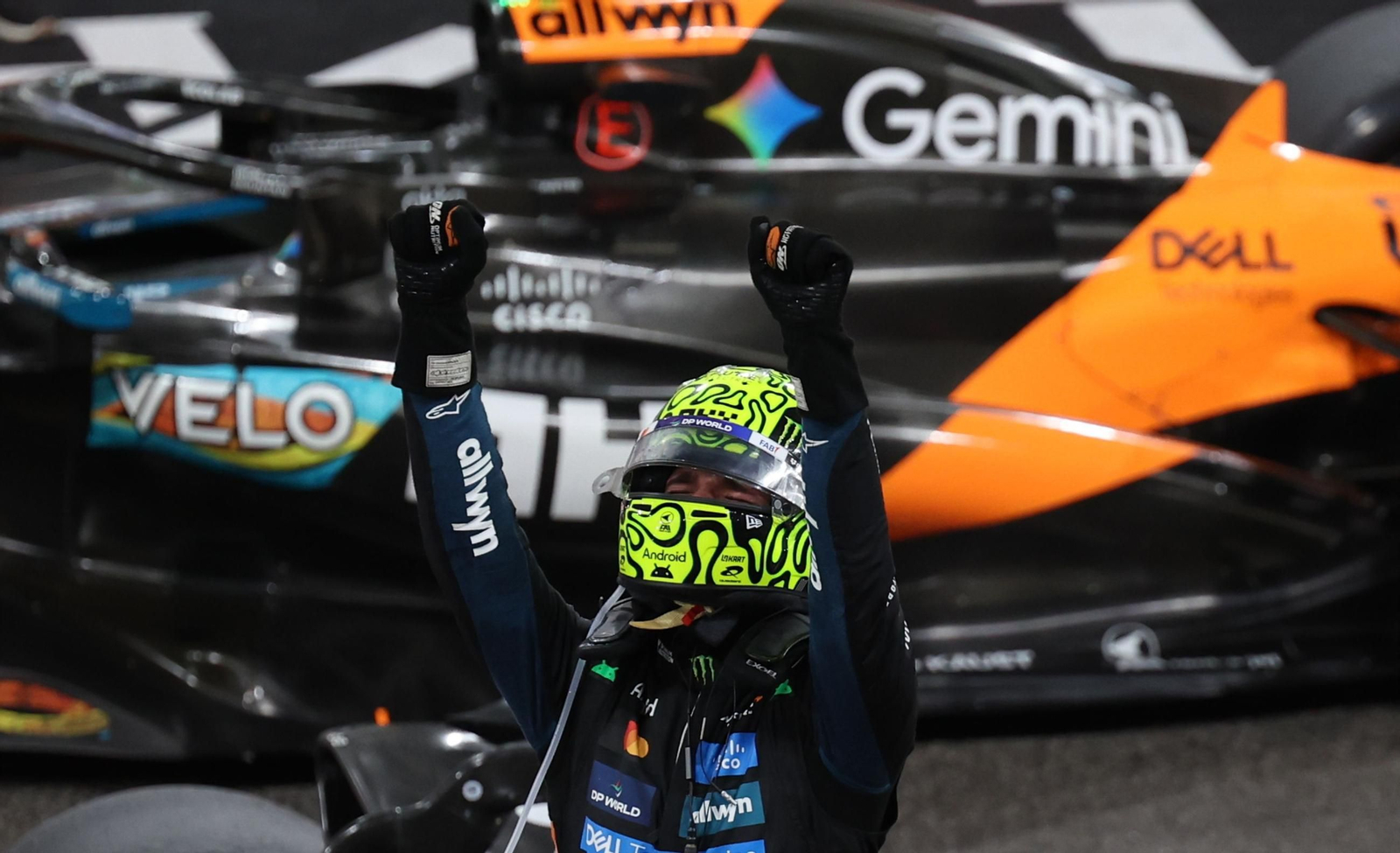 Las fotos del título mundial de Lando Norris en la Fórmula 1