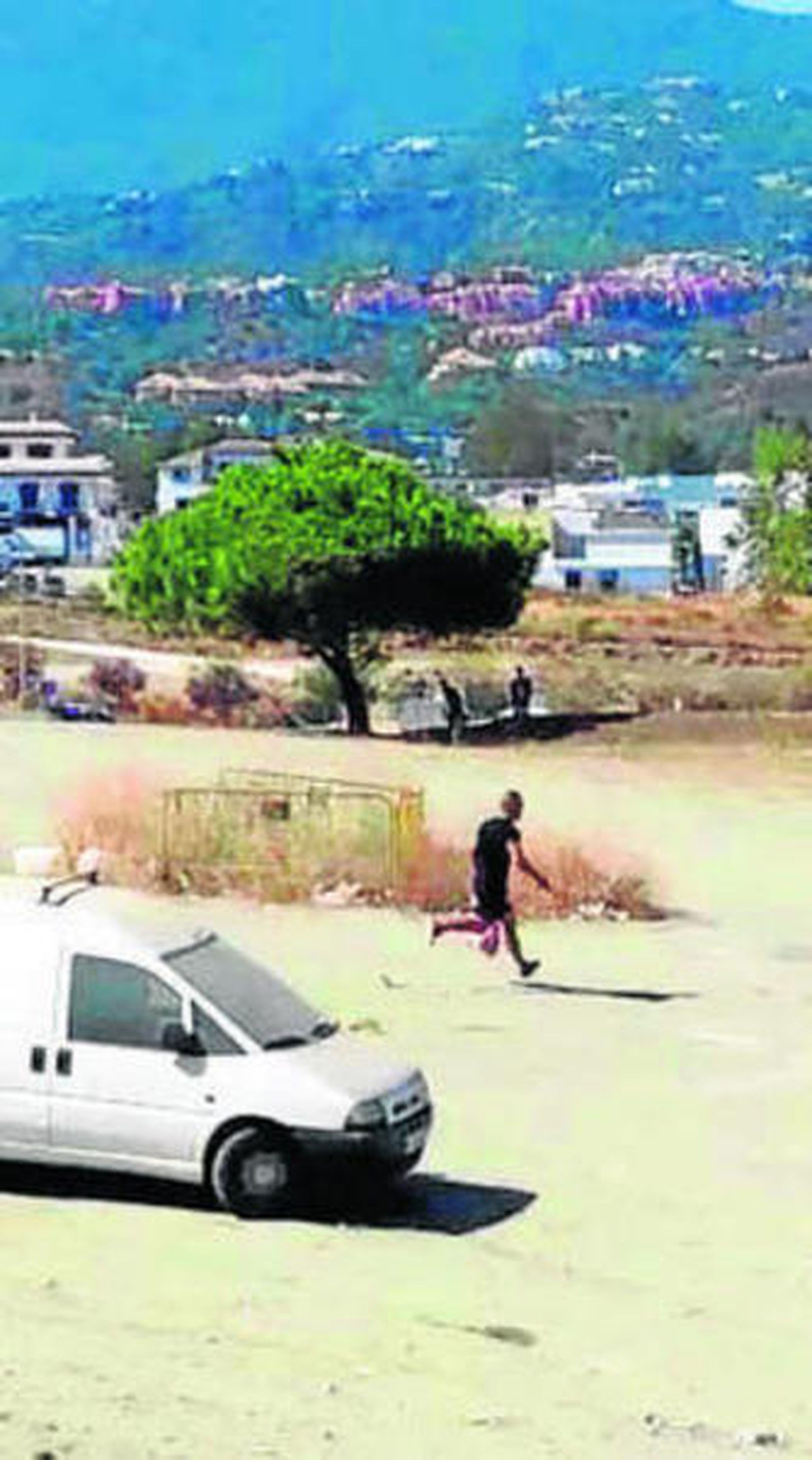 El hombre que efectuó los disparos.