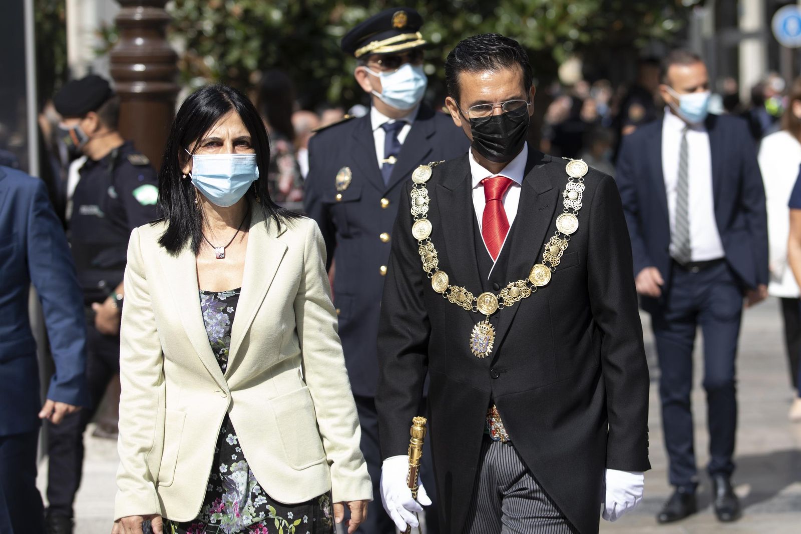 Fotos: Así transcurrió el Día de la Hispanidad en Granada