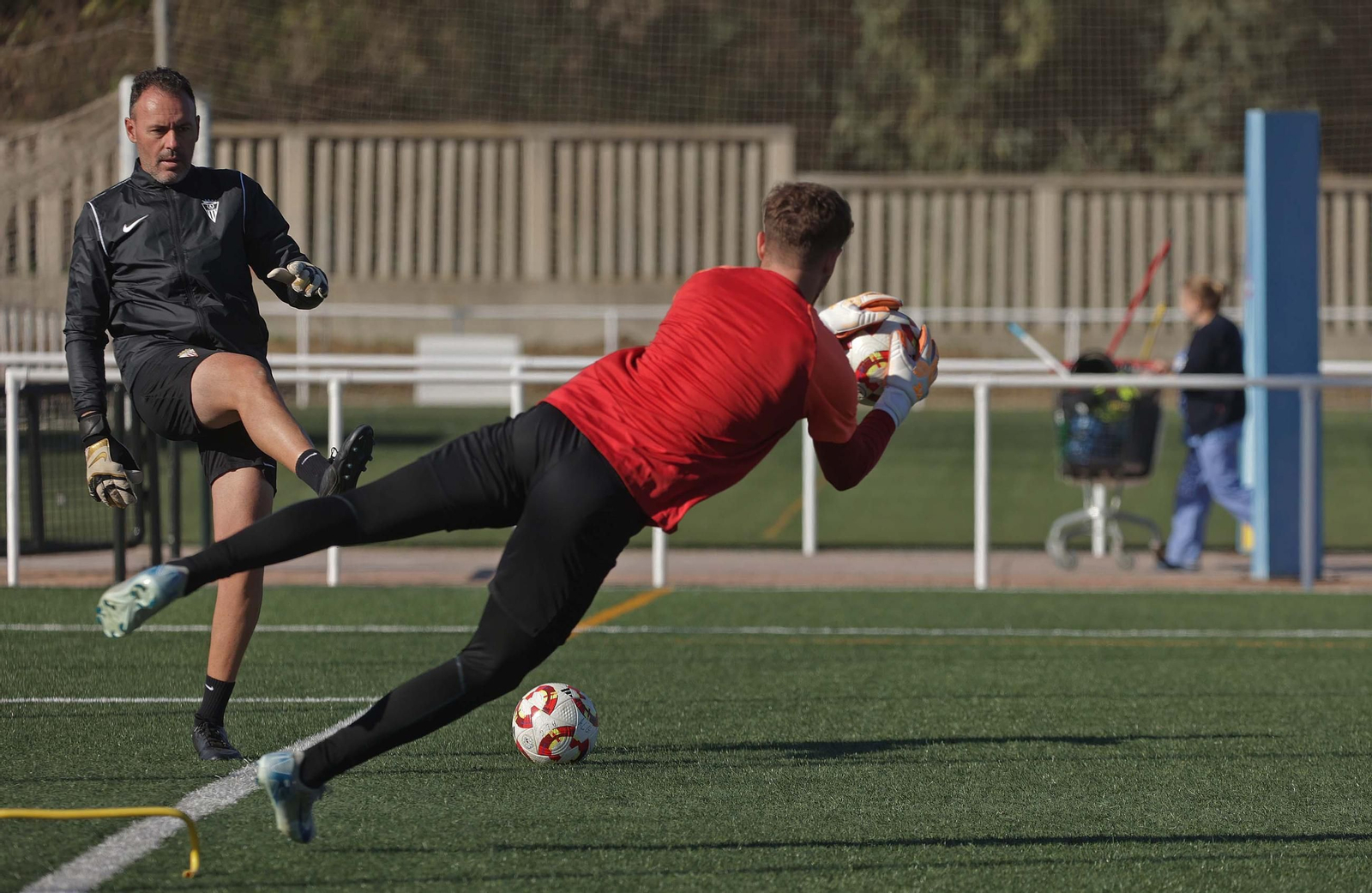 Fotos del entrenamiento del Algeciras CF previo a la visita del Yeclano al Nuevo Mirador