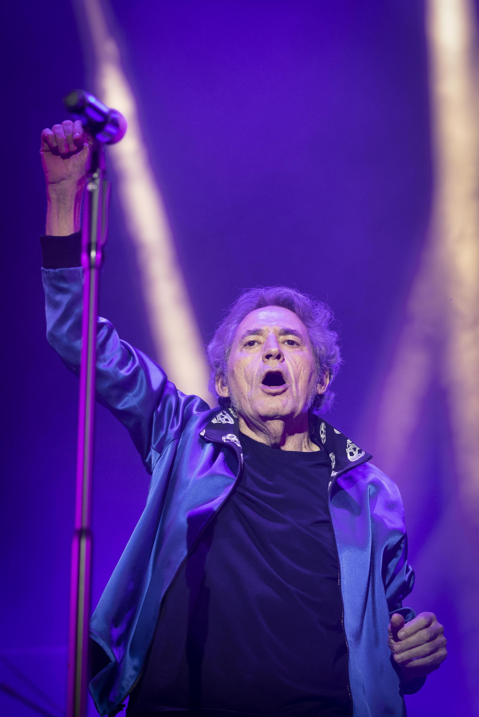 Las mejores imágenes del granadino Miguel Ríos que volvió a ser profeta en su tierra