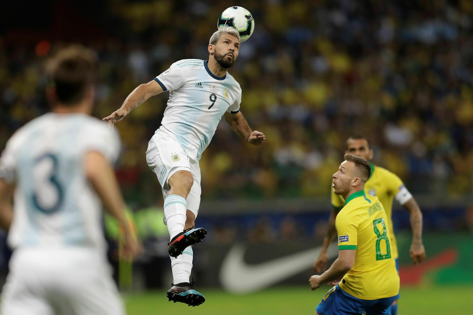 Las imágenes del Brasil-Argentina de la semifinal de la Copa América