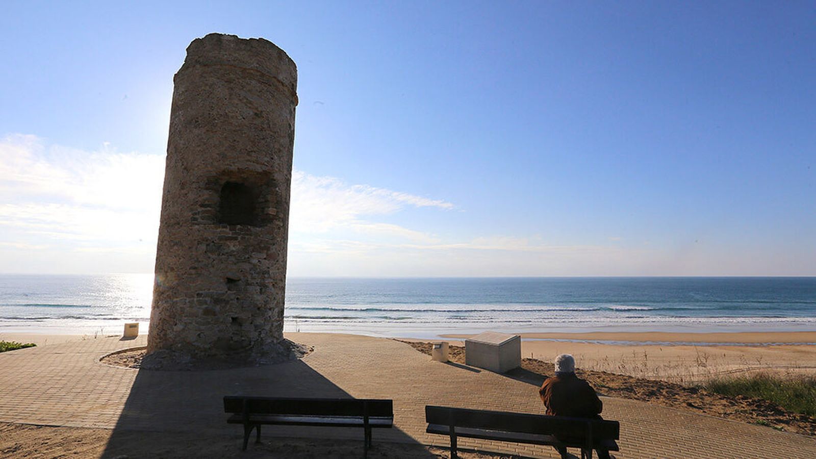 La gaditana Playa del Puerco, que luce bandera azul