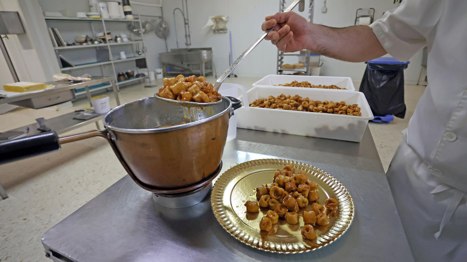 Pestiños, turrones, mazapanes, mantecados ...