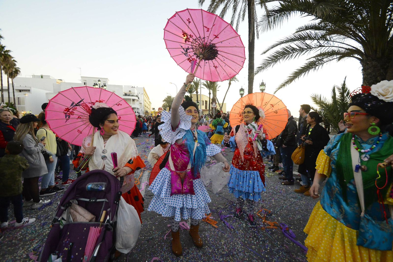 Las imágenes de la cabalgata del humor