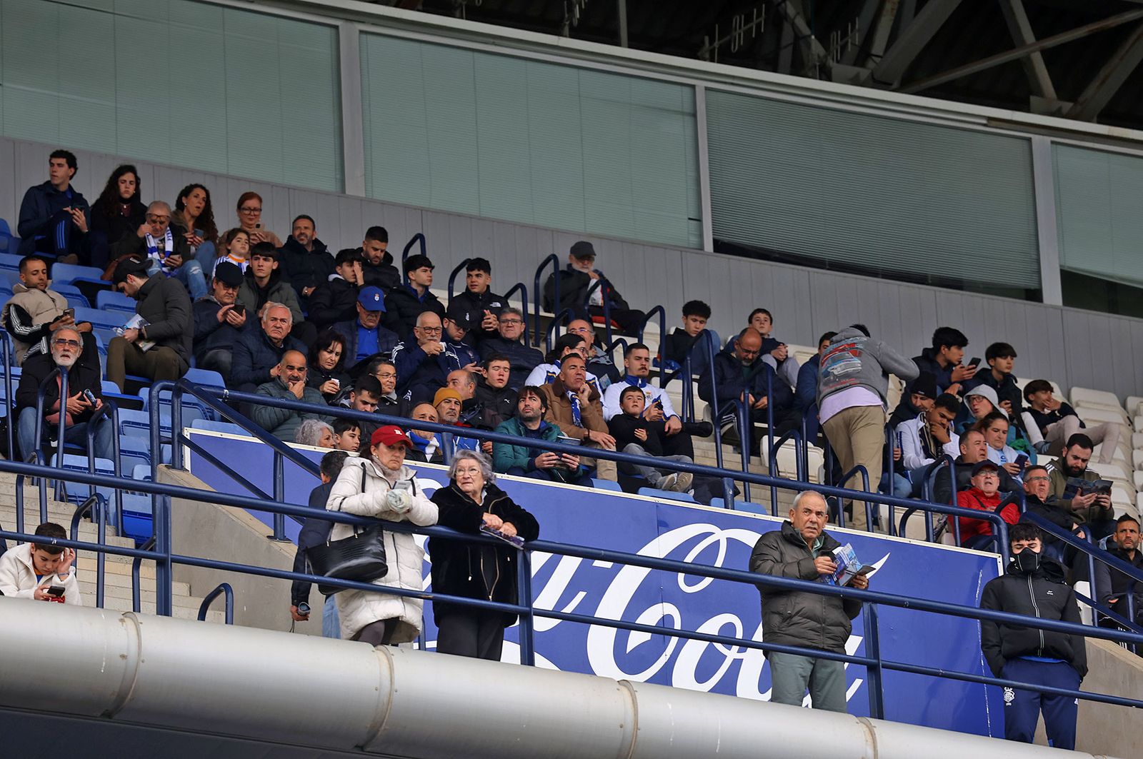 Búscate en las gradas del Nuevo Colombino durante el Recre-Almería B