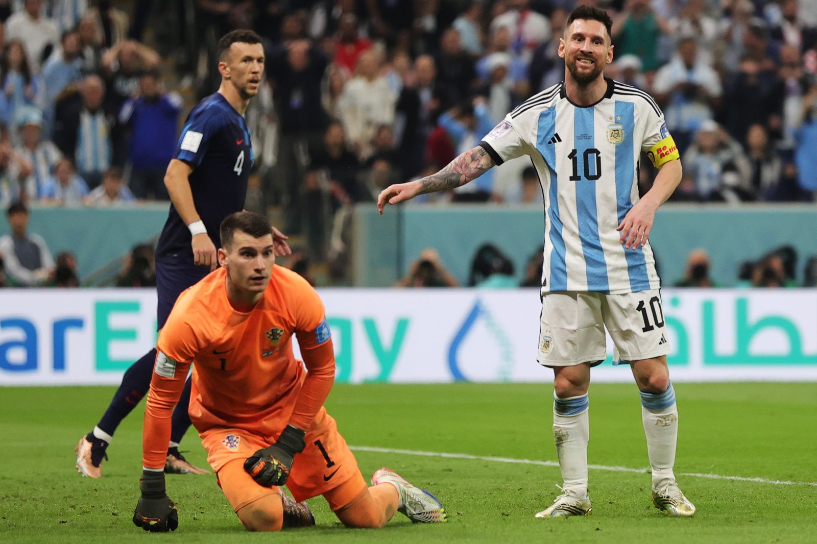 Las fotos de Messi contra Croacia