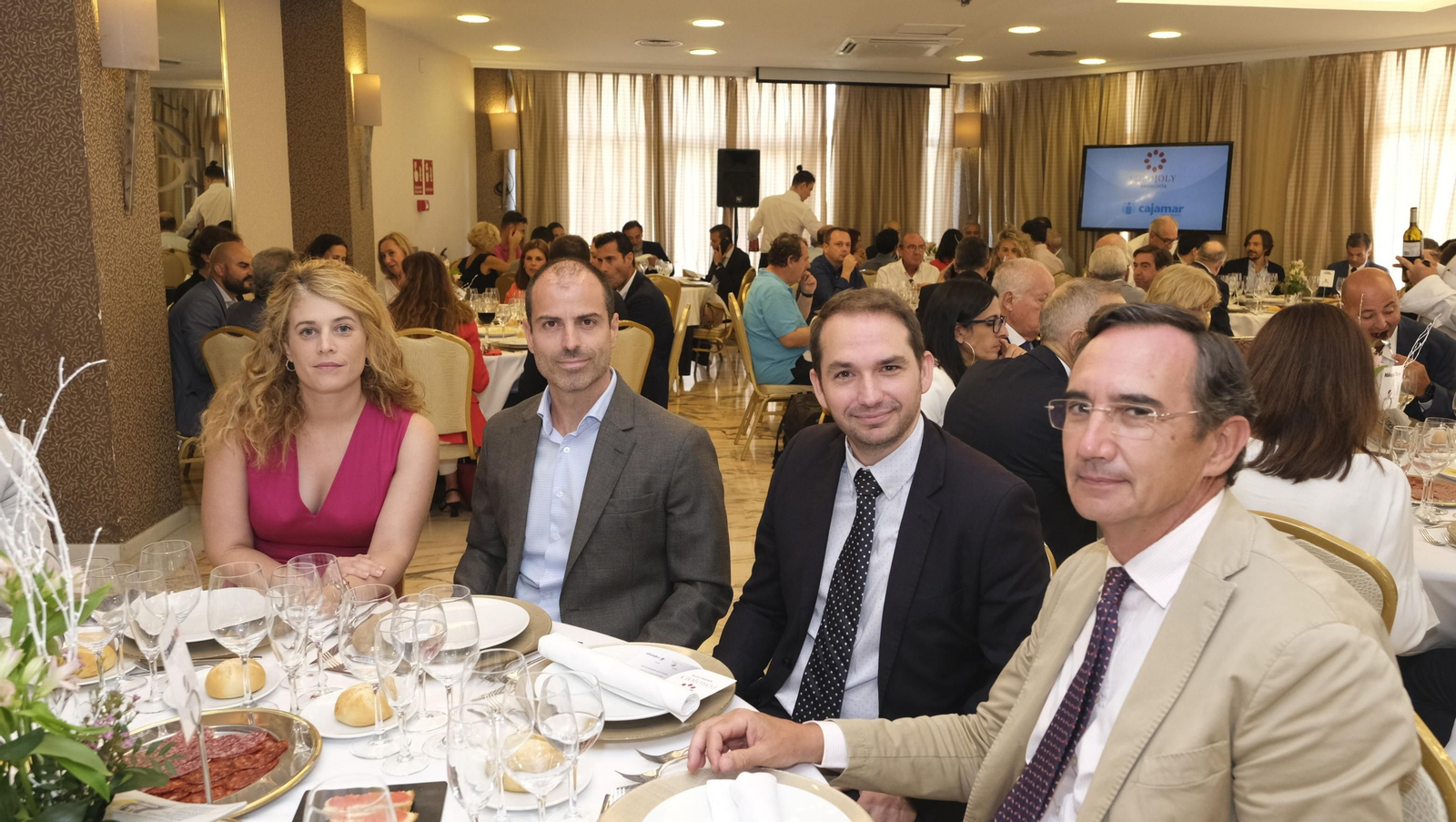 Imágenes del Foro Joly en Almería, con el Gobernador del Banco de España, Pablo Hernández de Cos