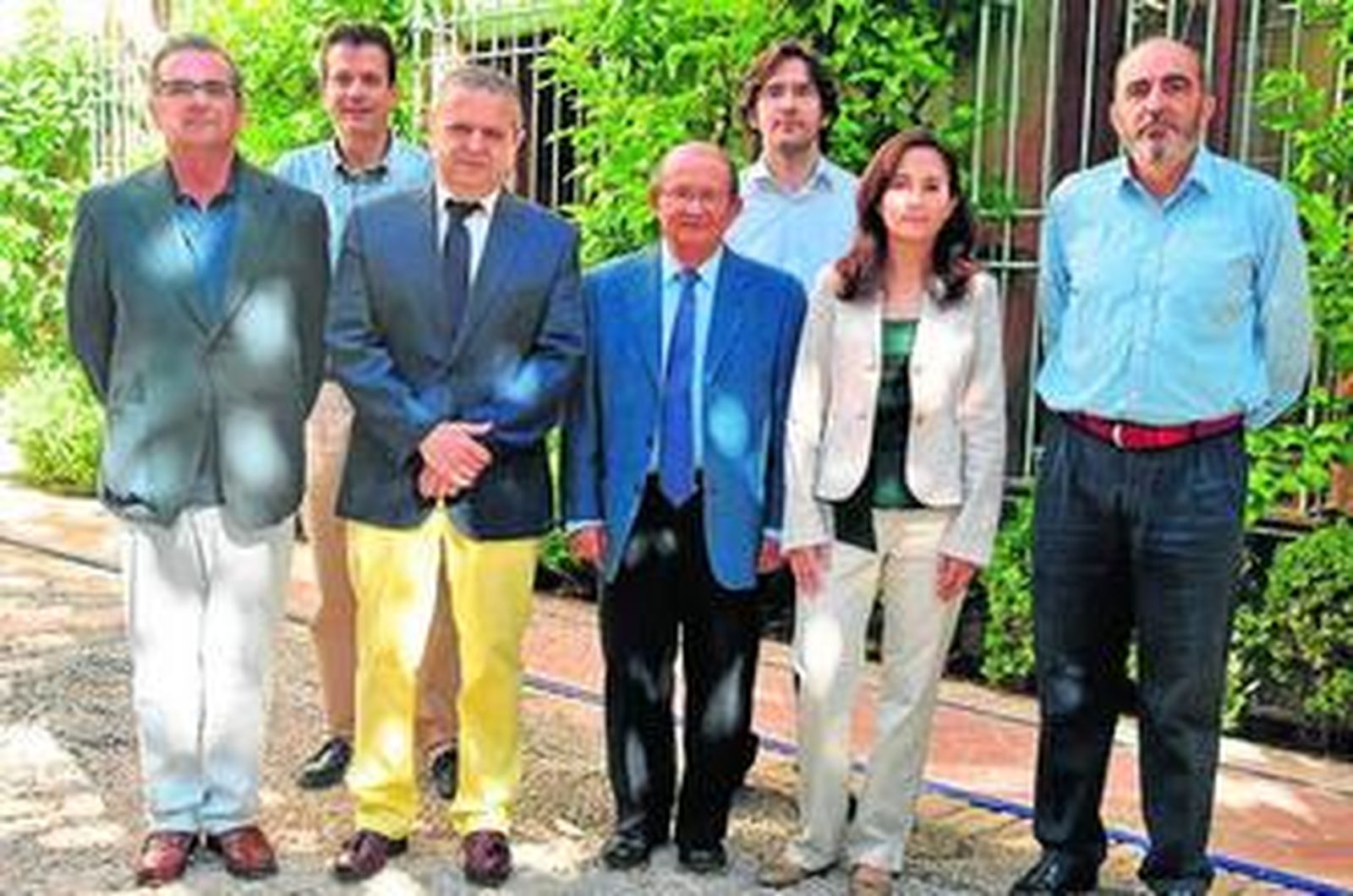 Encuentro de los responsables de Aguas de Córdoba con los de la Universidad de Córdoba.