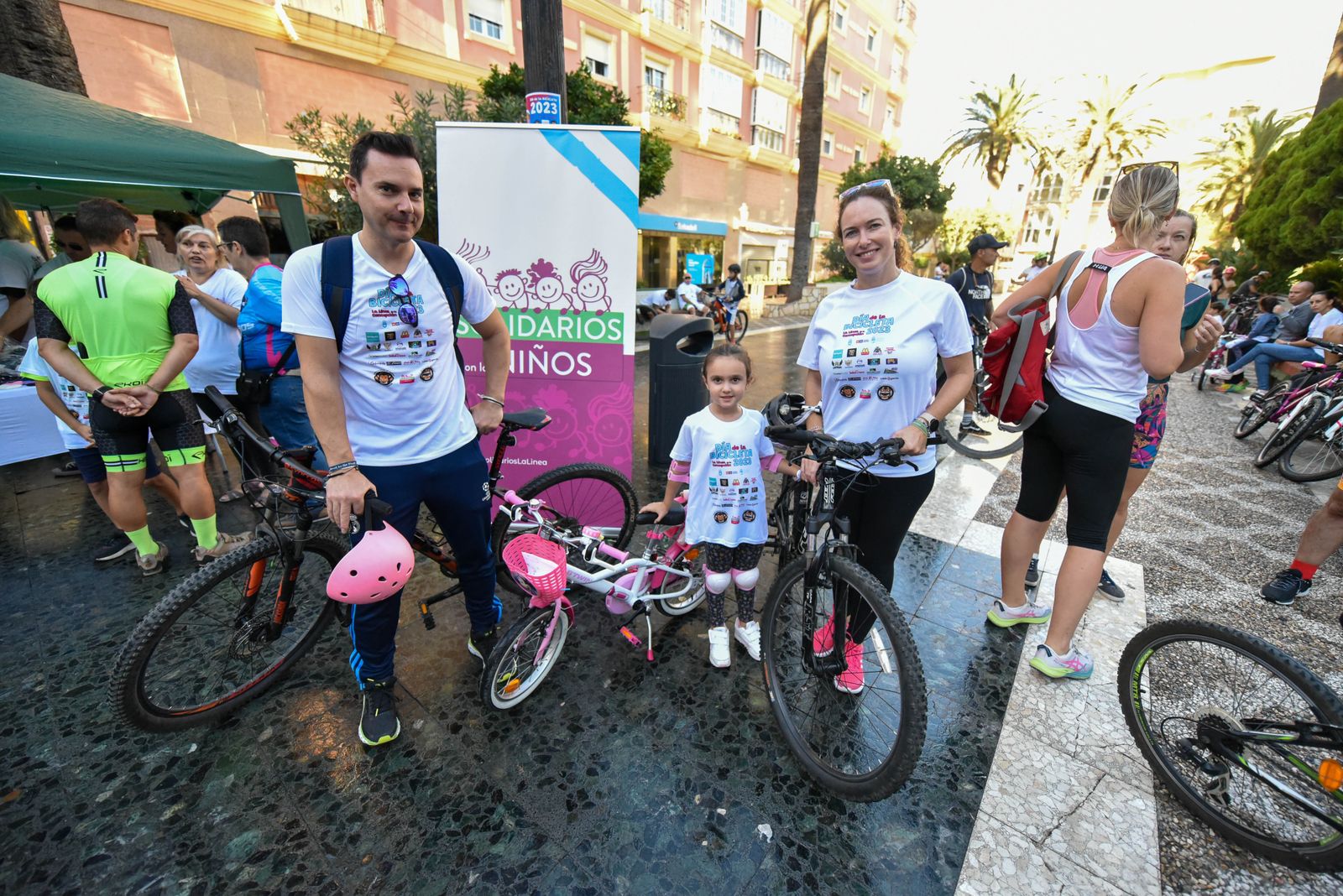 Las fotos del Día de la Bicicleta en La Línea