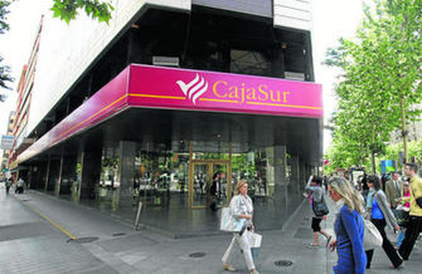 Sede central de Cajasur en la capital cordobesa.