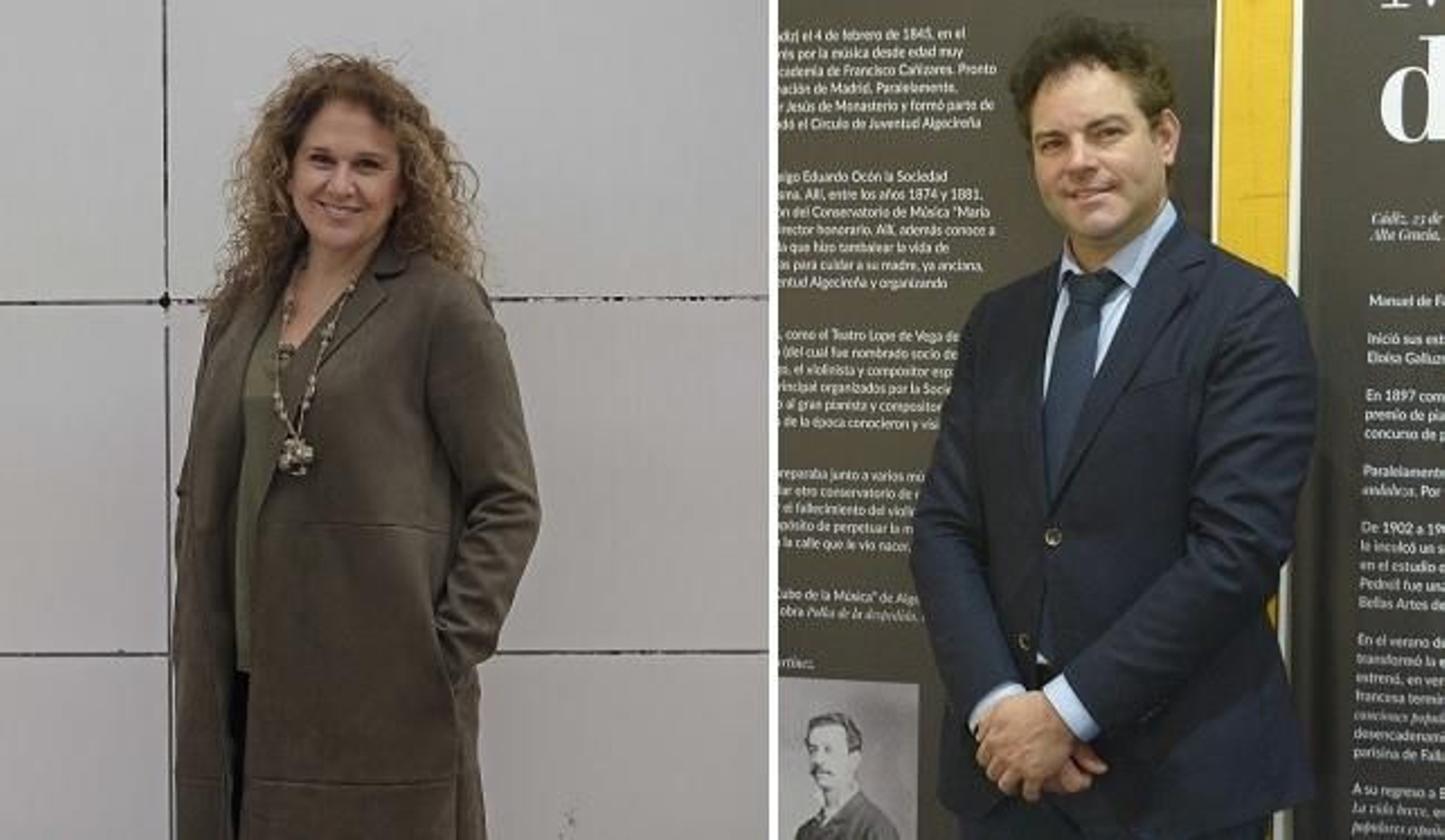 Mónika Bellido y Juan Carlos Ocaña.