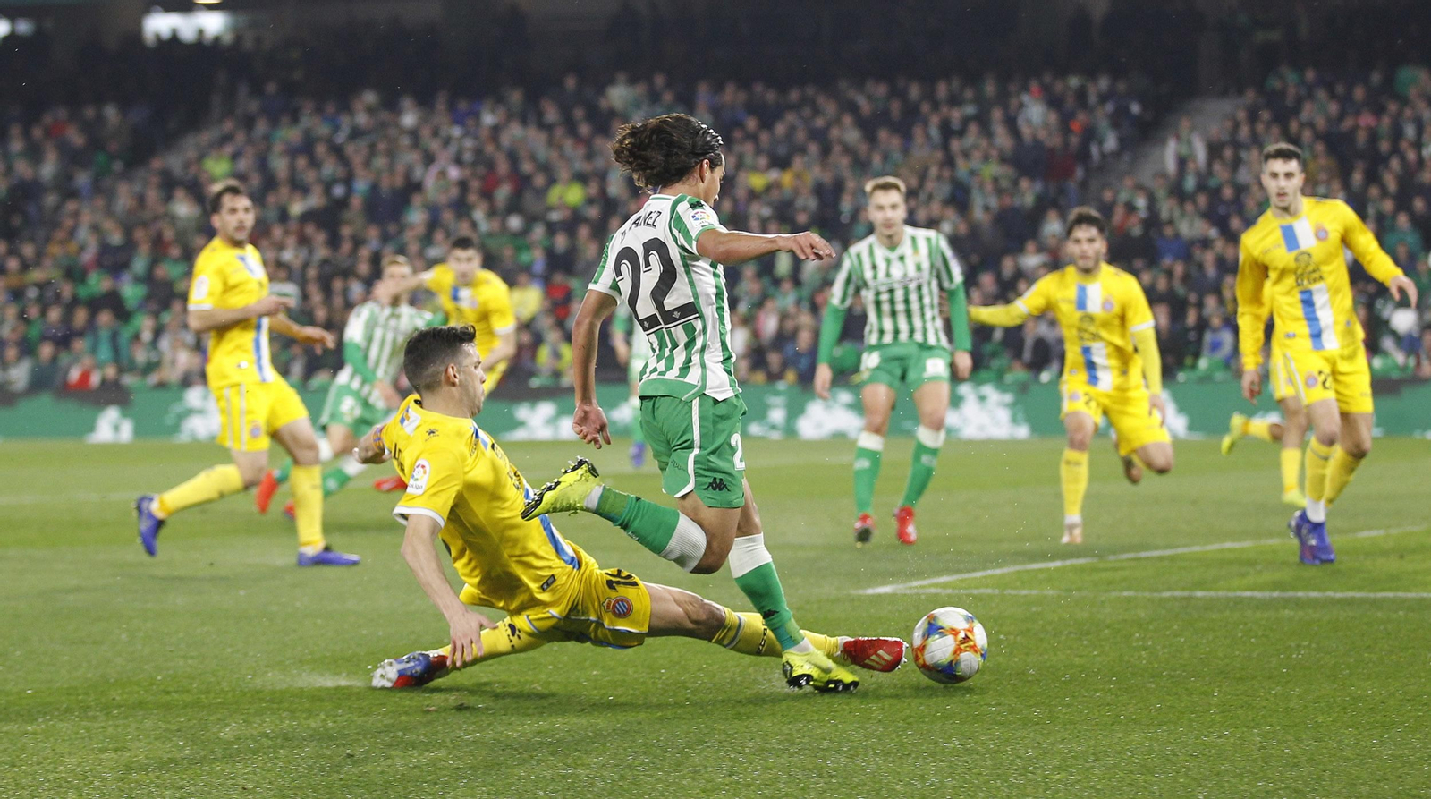 El Betis-Espanyol de la Copa del Rey, en imágenes