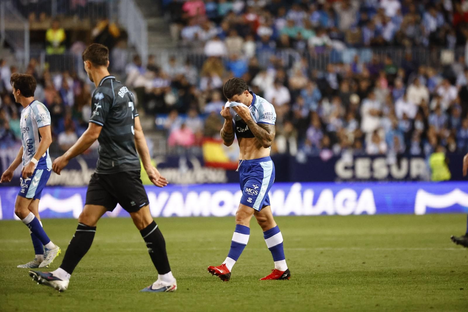 El Málaga CF-Castellón, en fotos