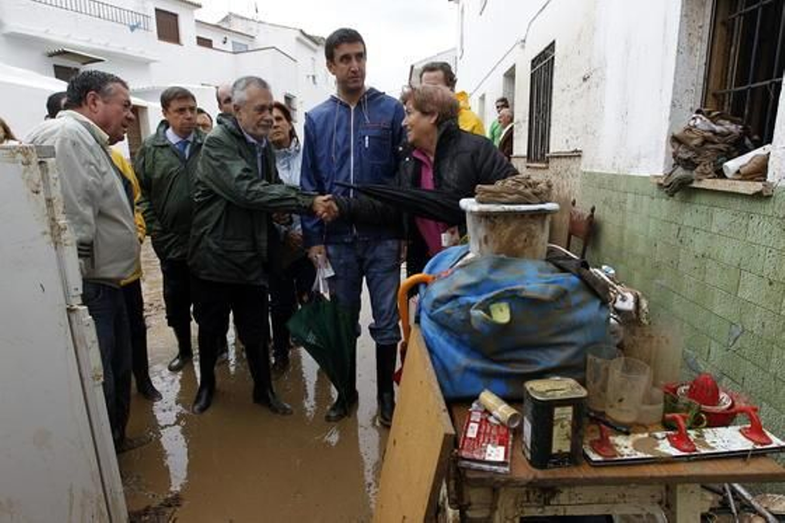 Imágenes de las lluvias en la provincia de Málaga