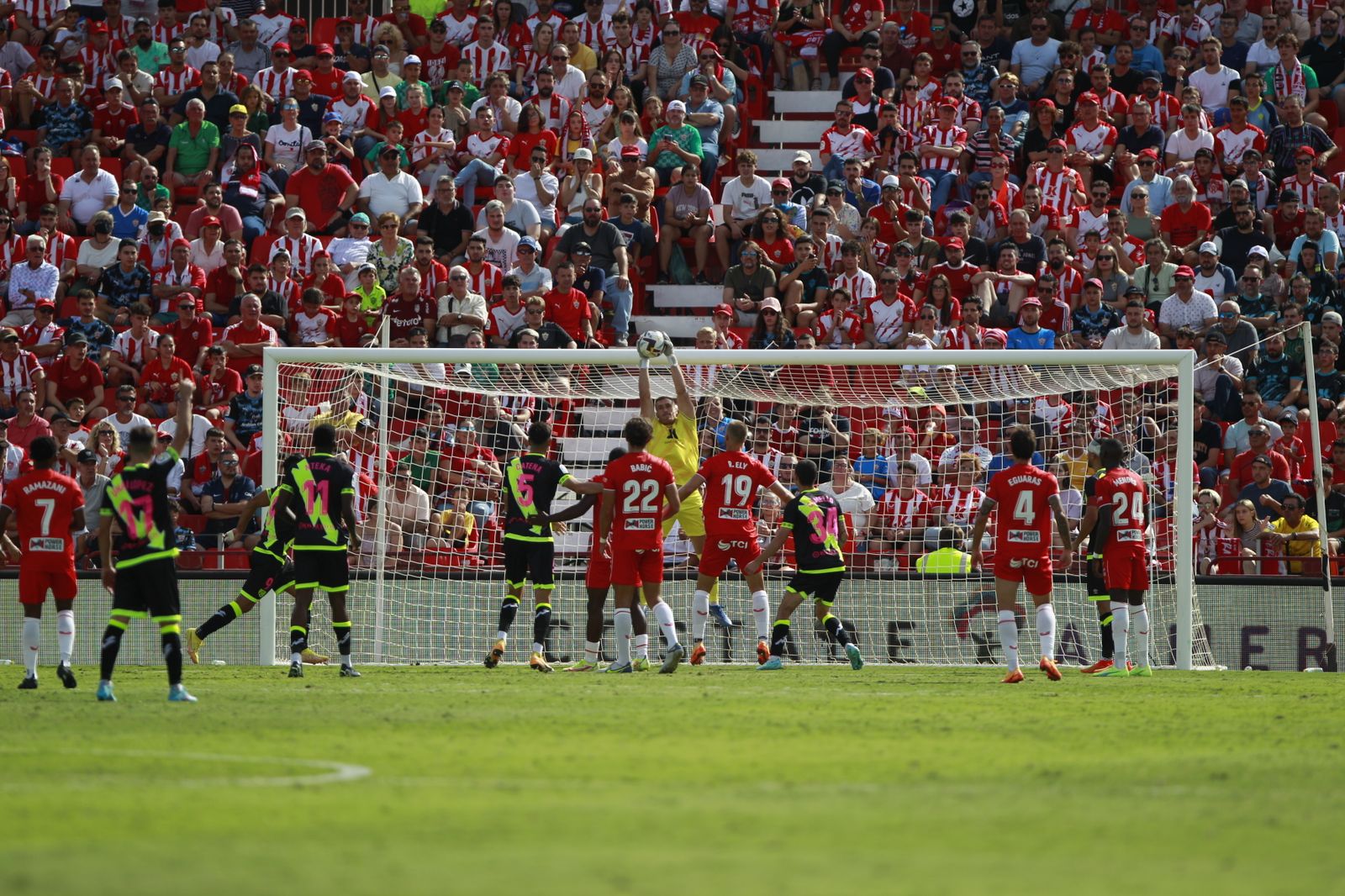 Imágenes de la U.D. Almería-Rayo Vallecano