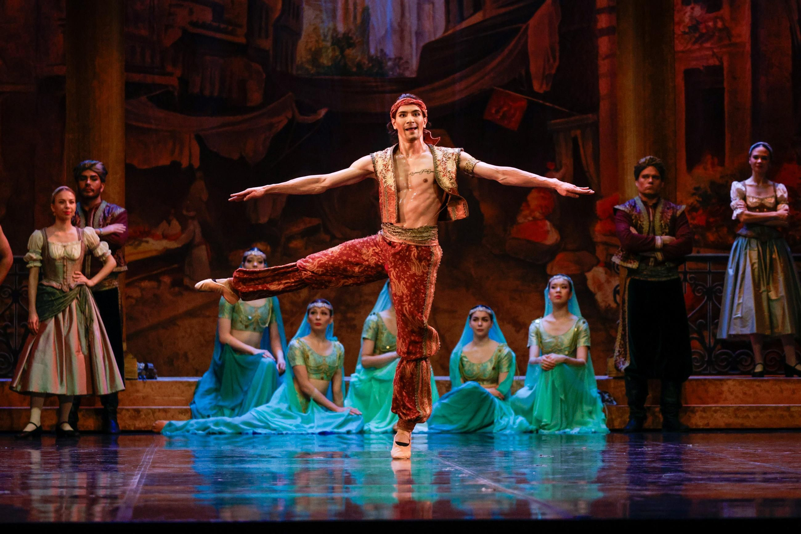 Las fotos del espectáculo El Corsario, del Ballet Nacional de Estonia