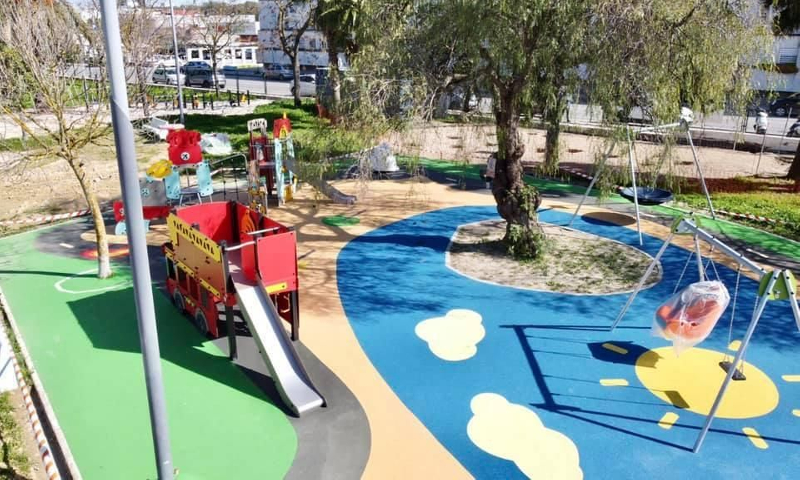 Una vista de la Ciudad de los Niños, situada en la zona de La Dehesilla.