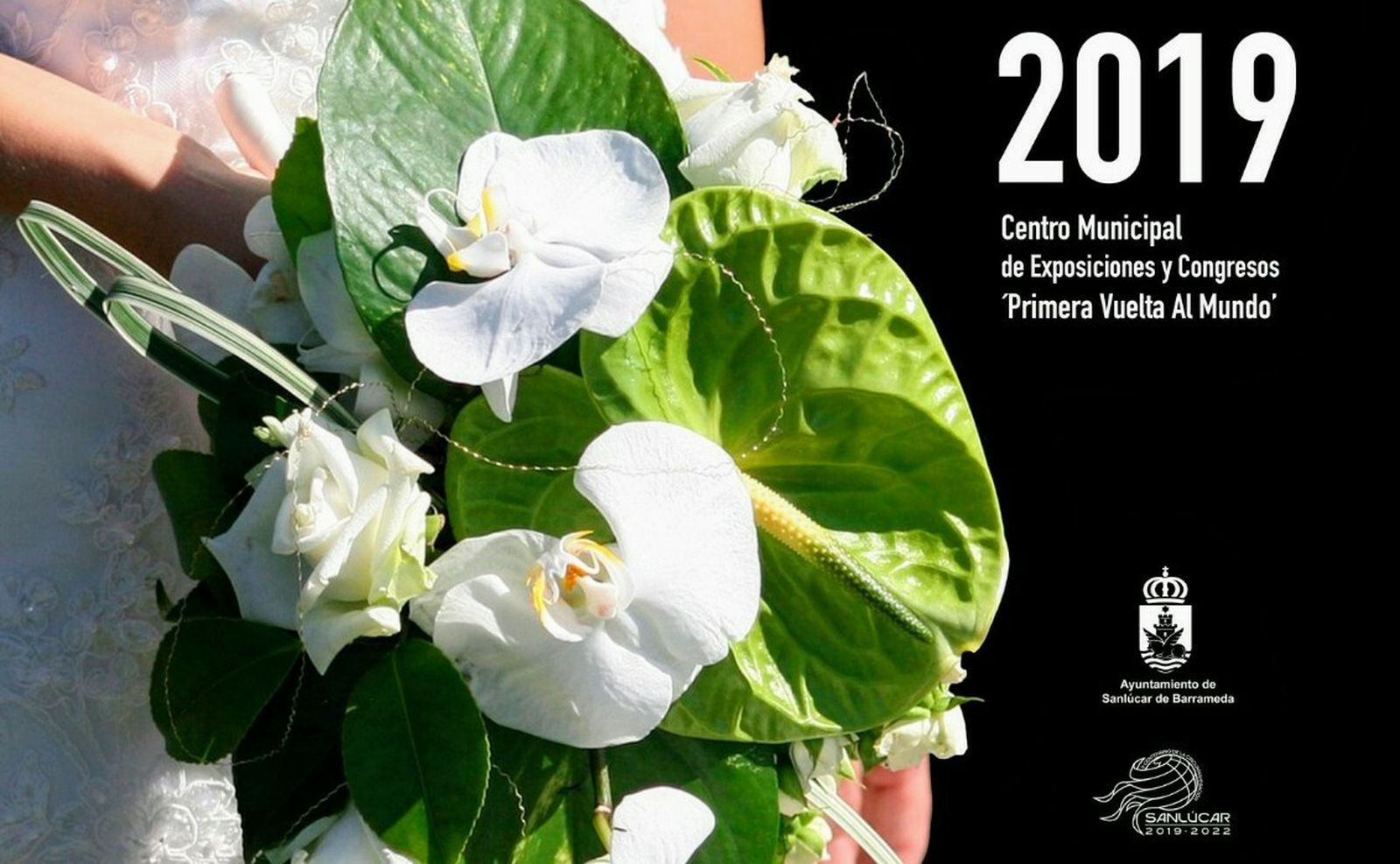 Imagen del cartel anunciador de la segunda edición de Expoboda Sanlúcar.